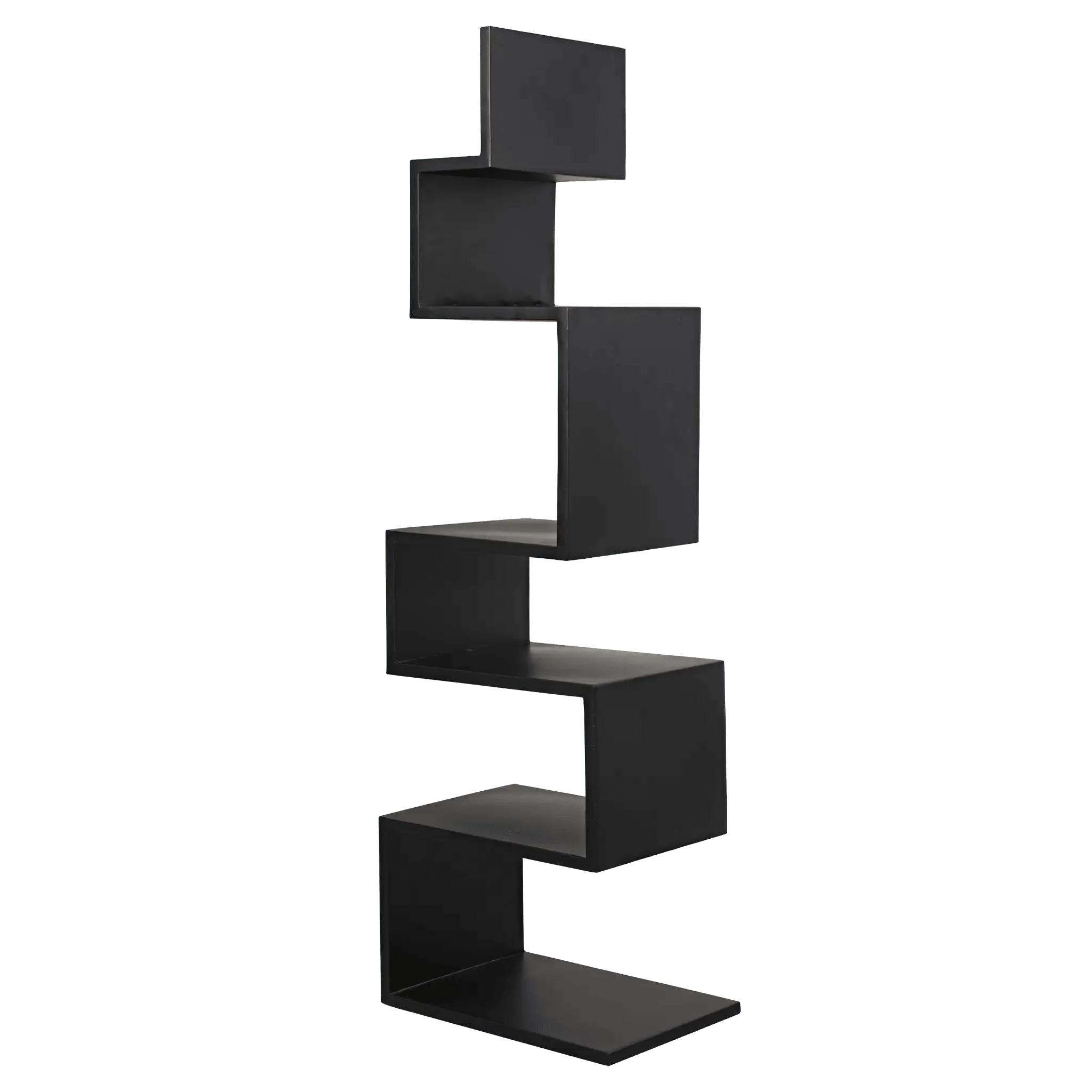Laszlo Bookcase, Black Steel - Frankwebs
