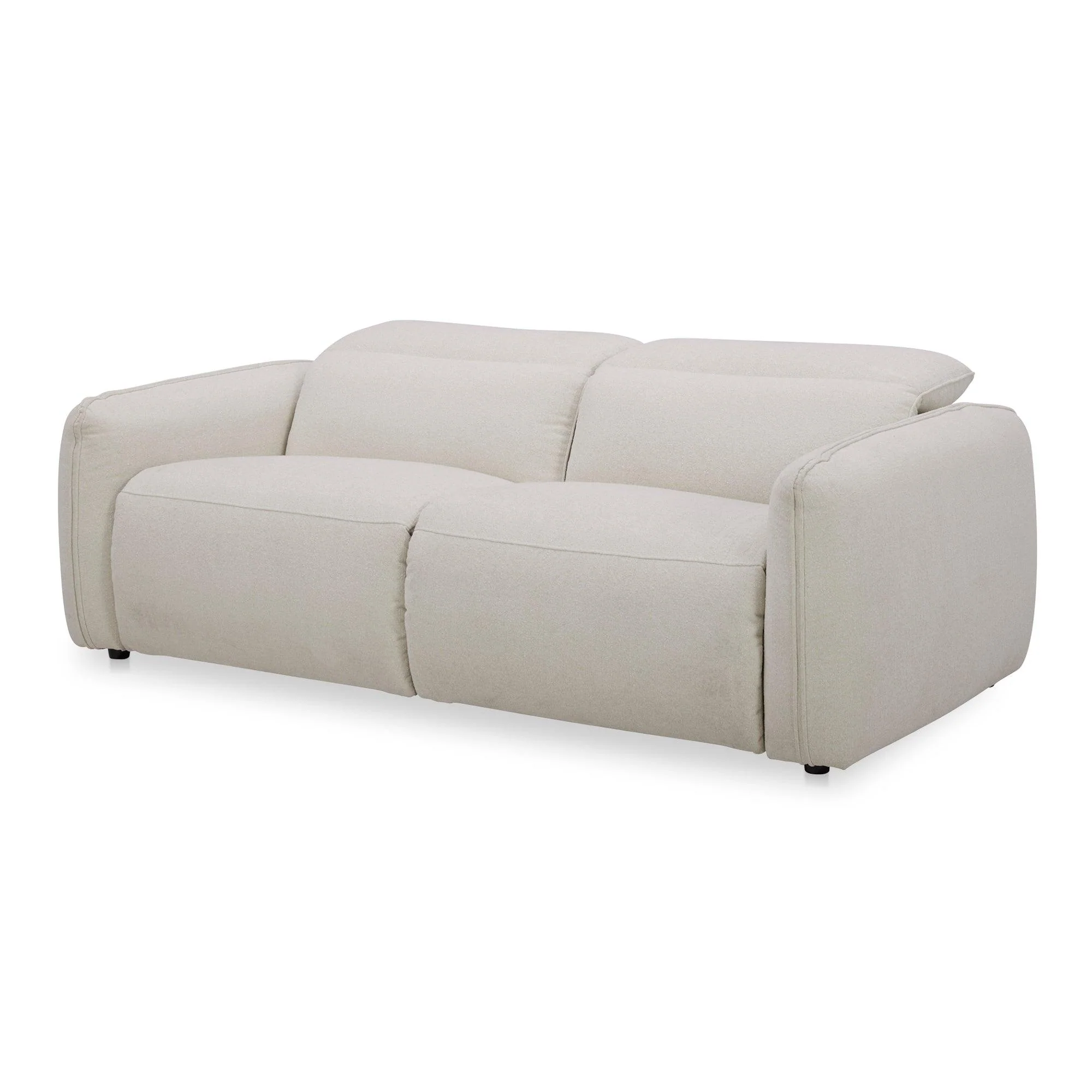 Eli Power Recliner Sofa Warm White - Frankwebs