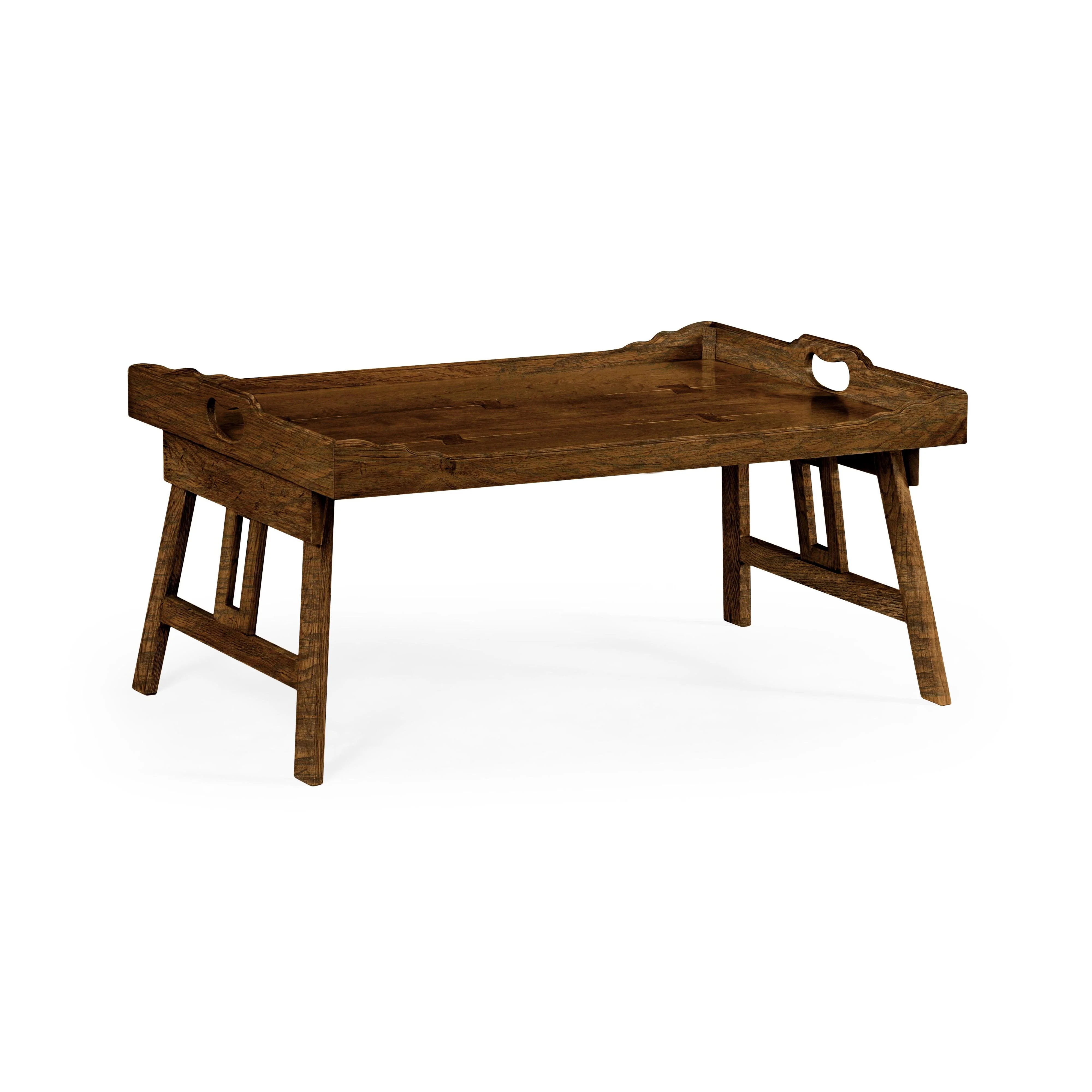 Buckingham Tudor Oak Breakfast Tray - Frankwebs