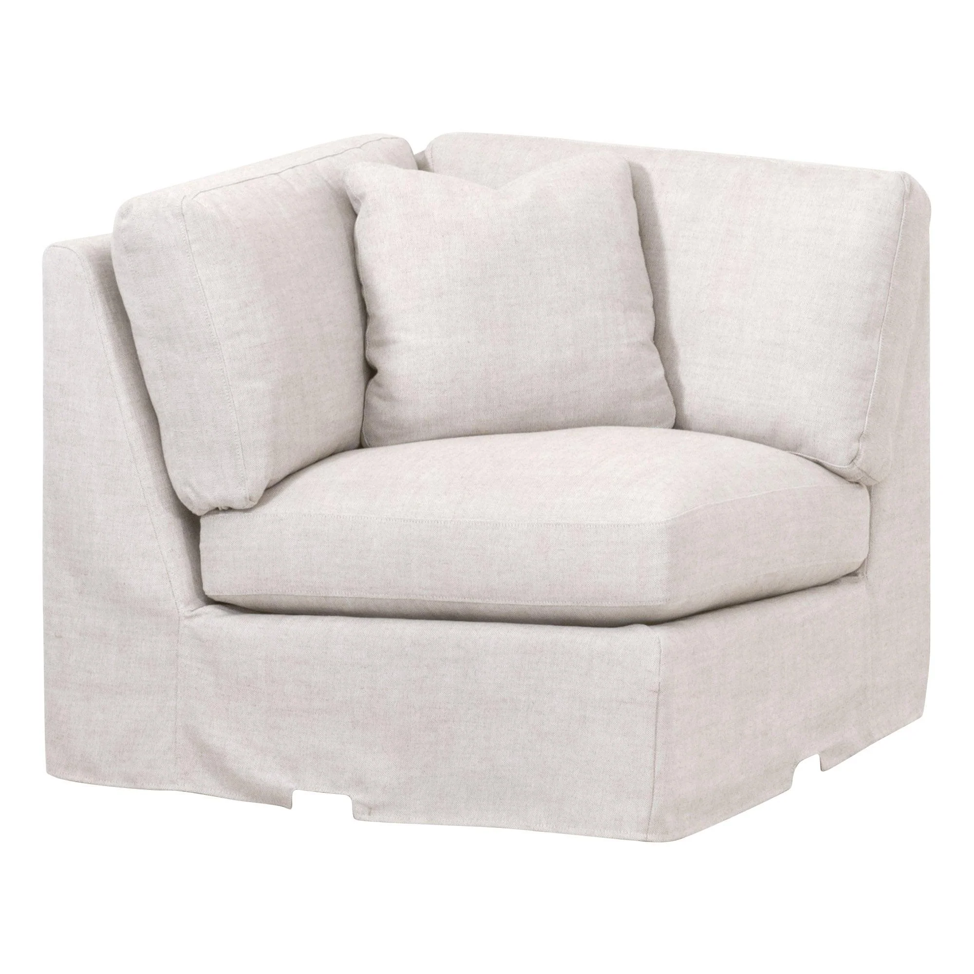 Lena Modular Slipcover Corner Chair - Frankwebs