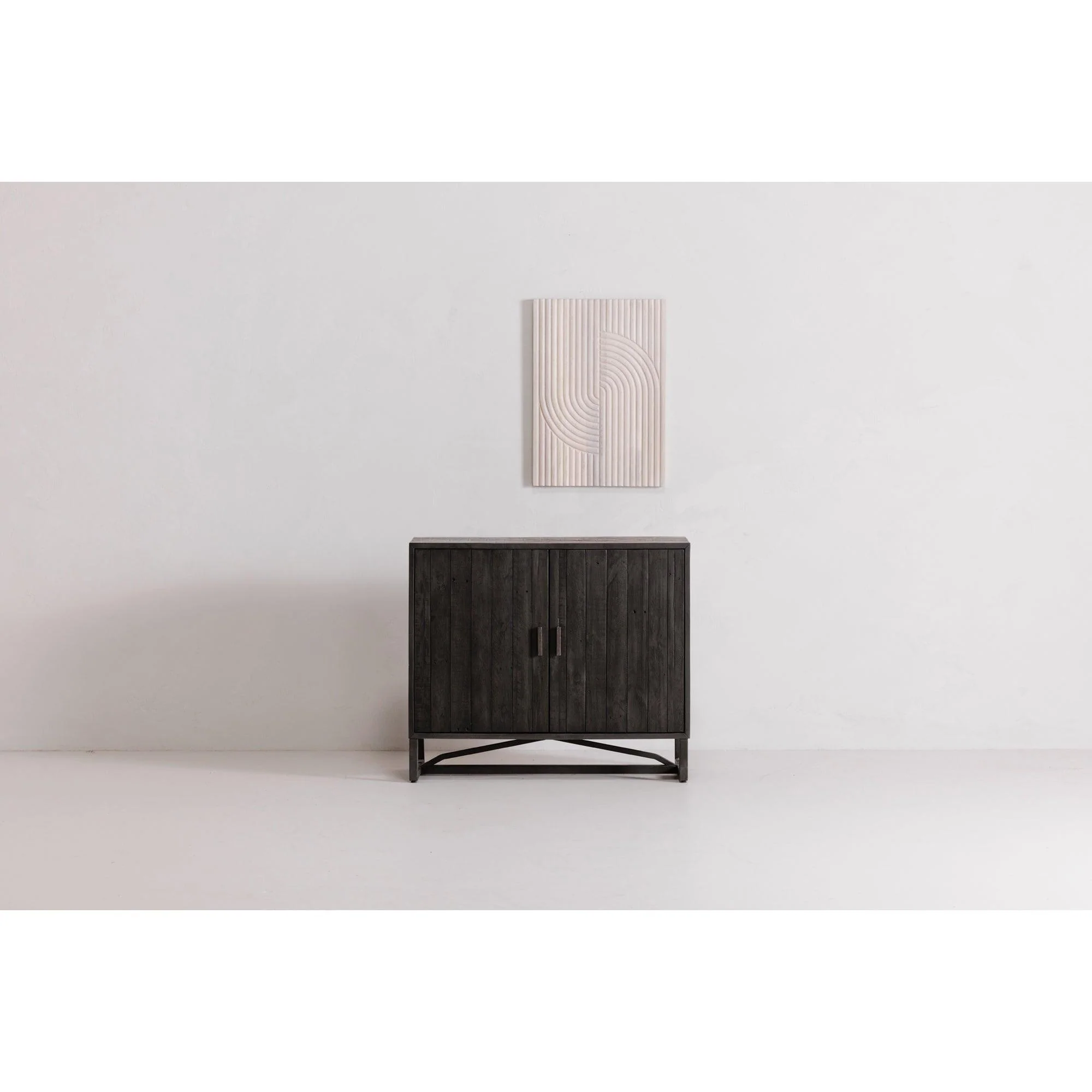 Sierra 2 Door Cabinet Black - Frankwebs