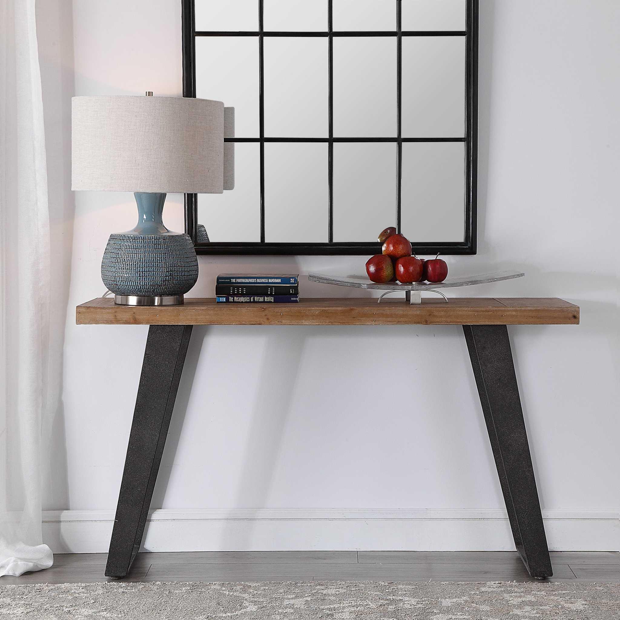 FREDDY WEATHERED CONSOLE TABLE - Frankwebs