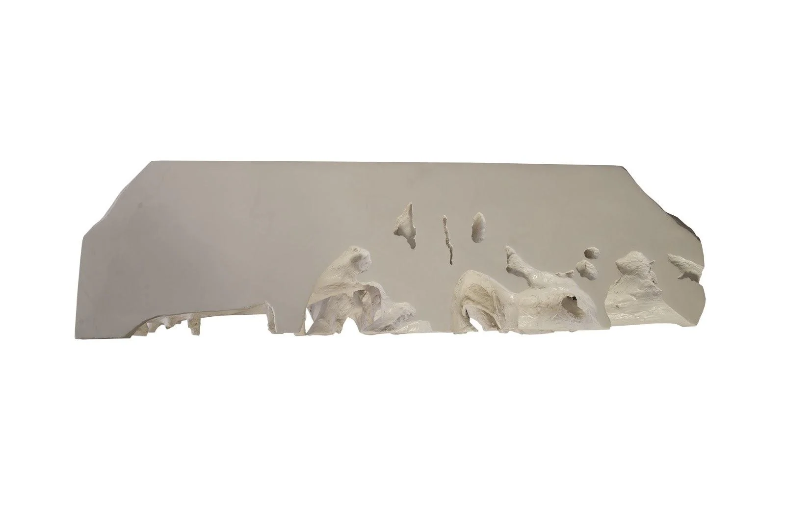 Cast Root Console Table, Gel Coat White - Frankwebs
