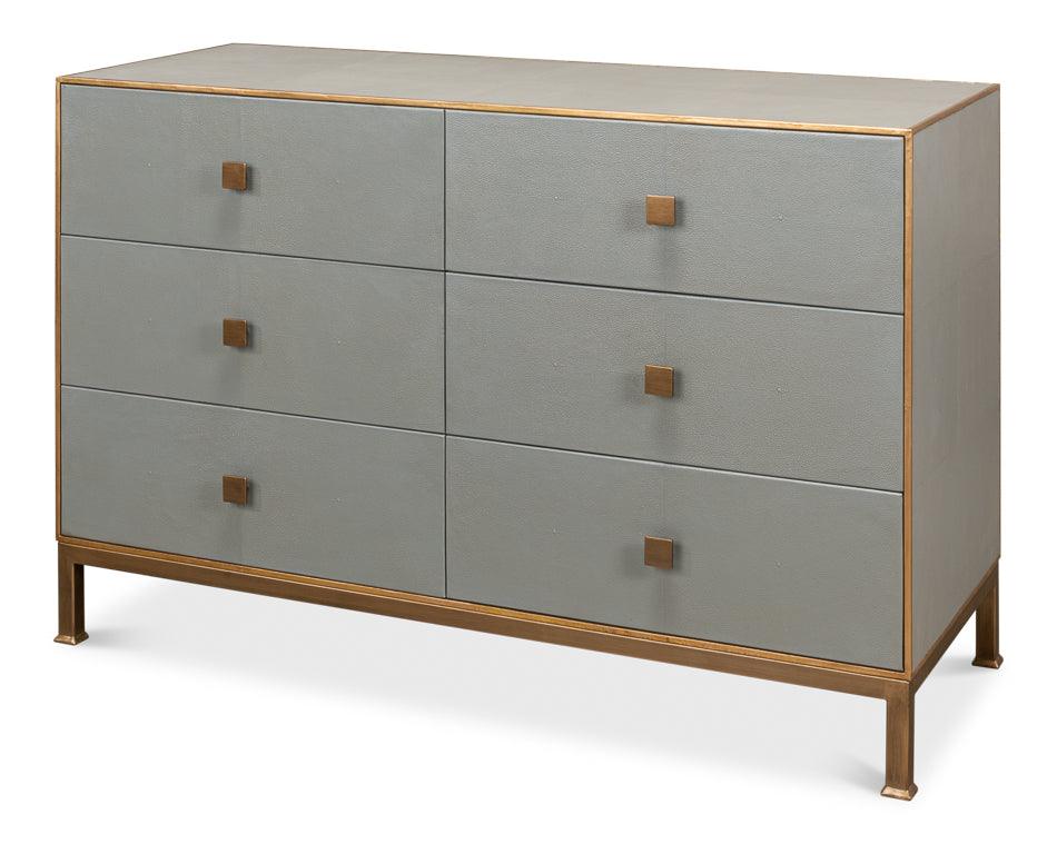 Gillian Six Drawer Dresser - Storm Grey - Frankwebs