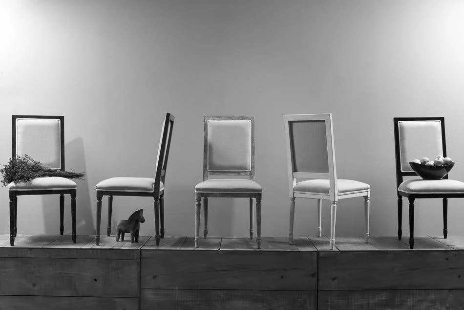 Square Back S/Chair Sim Stucco - Charcoal - Frankwebs