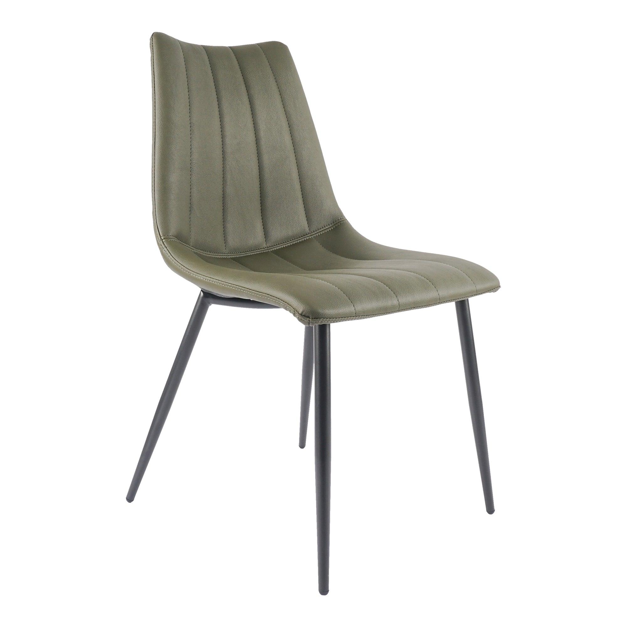 Alibi Dining Chair Dark Green - Set Of Two - Frankwebs