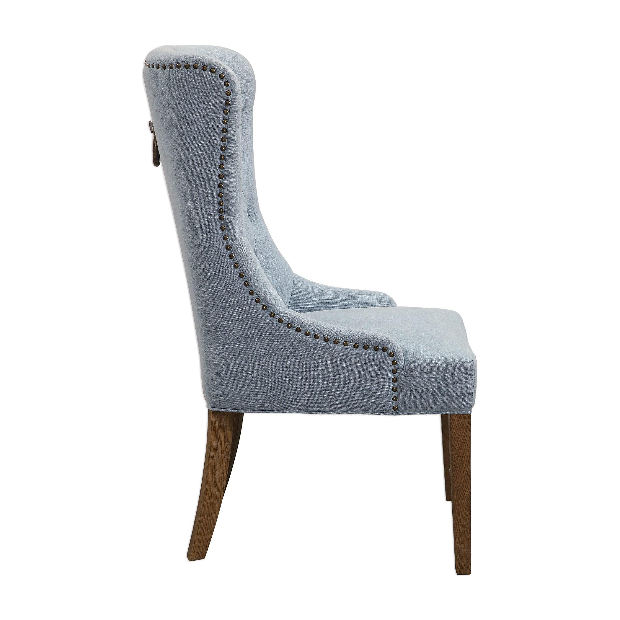 Rioni Tufted Wing Chair - Frankwebs