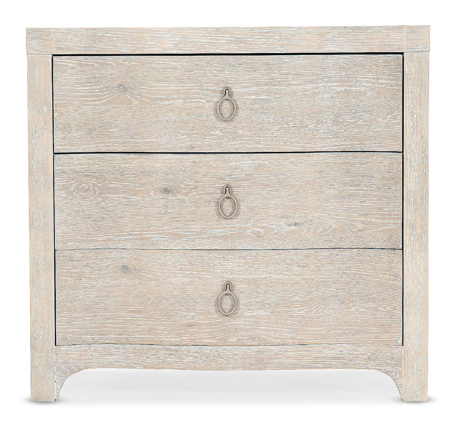 Serenity Antigua Three Drawer Nightstand - Frankwebs