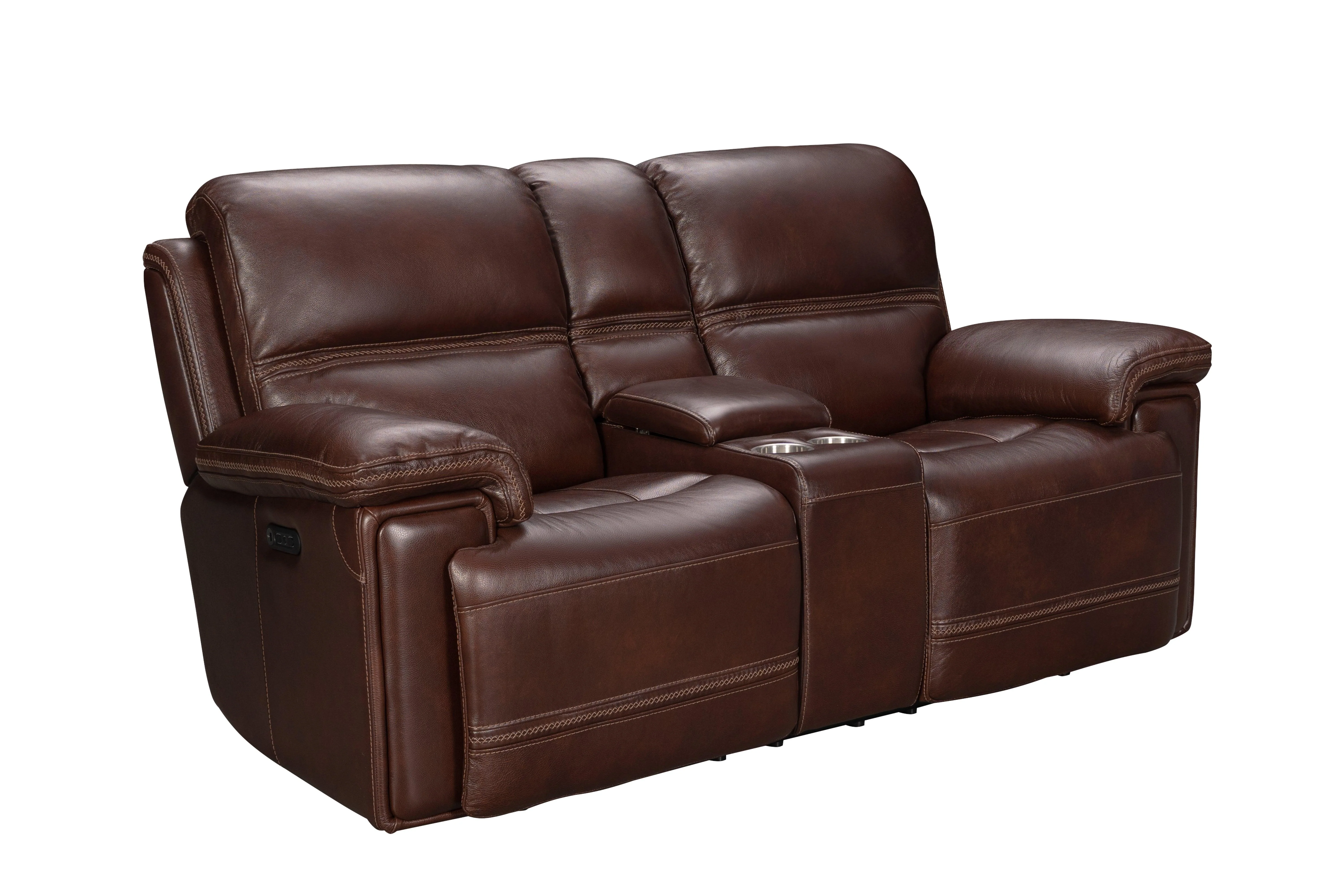 Sedrick Power Reclining Console Loveseat - Frankwebs