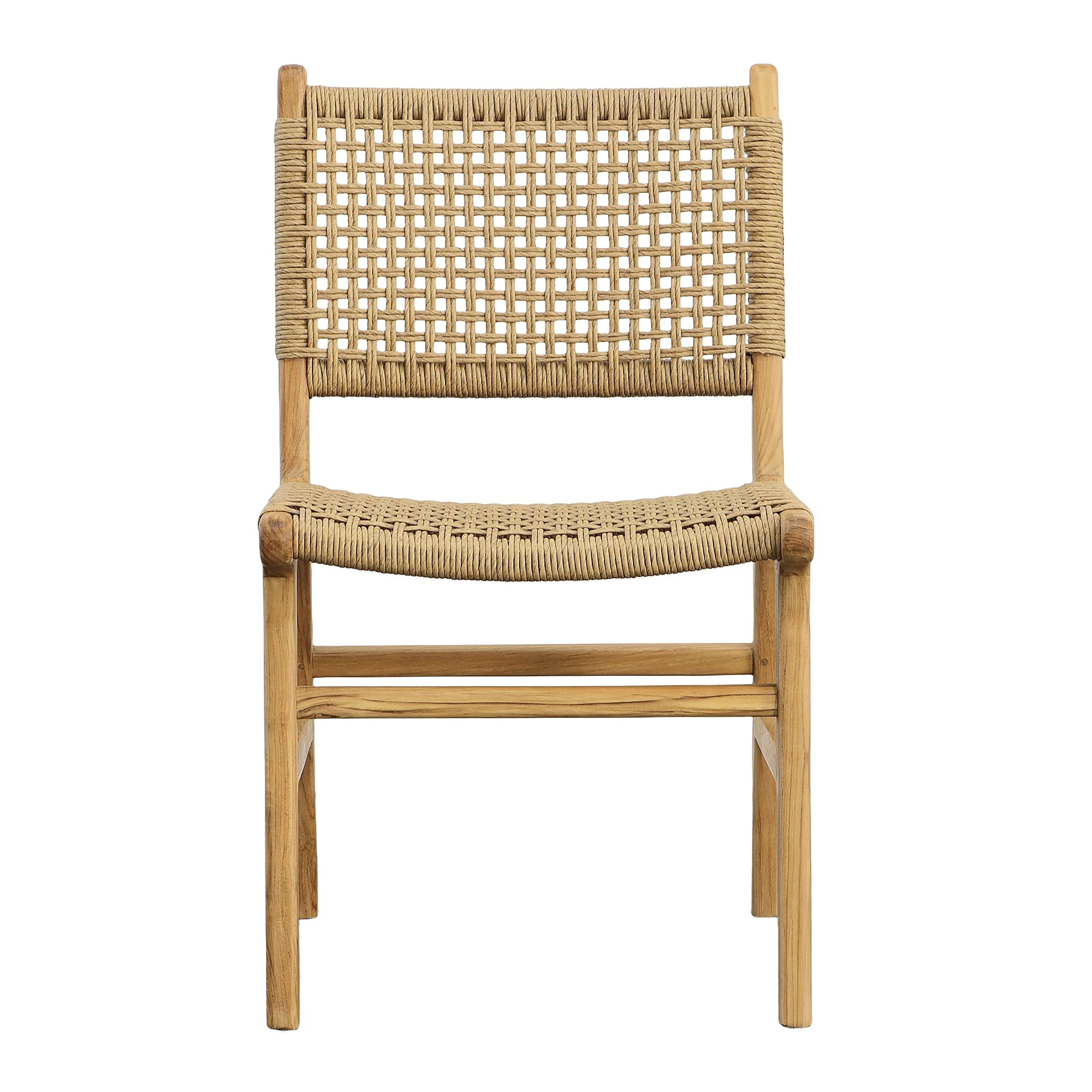 Dallin Armless Dining Chair Nat - Frankwebs