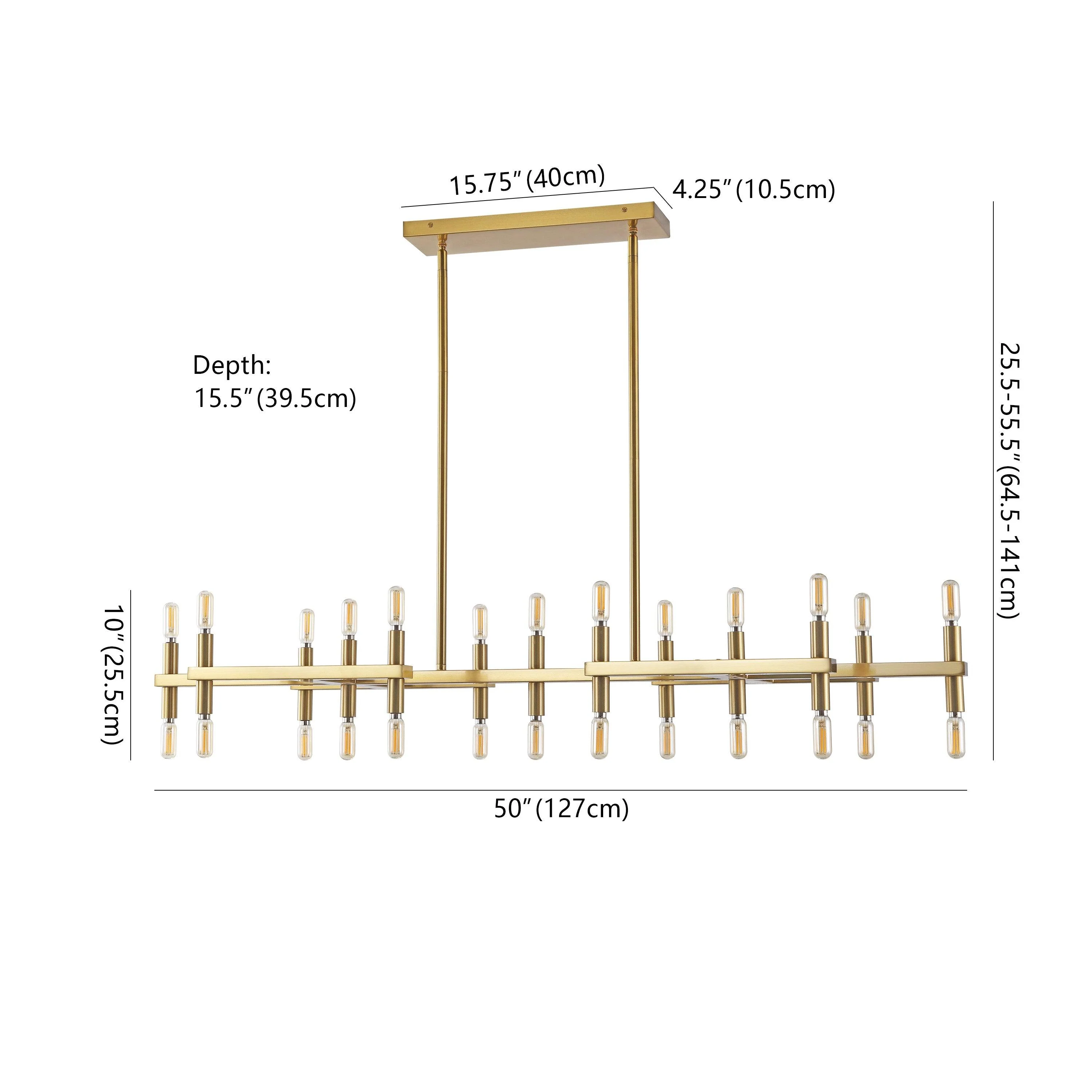 HARALD METAL CHANDELIER - Frankwebs