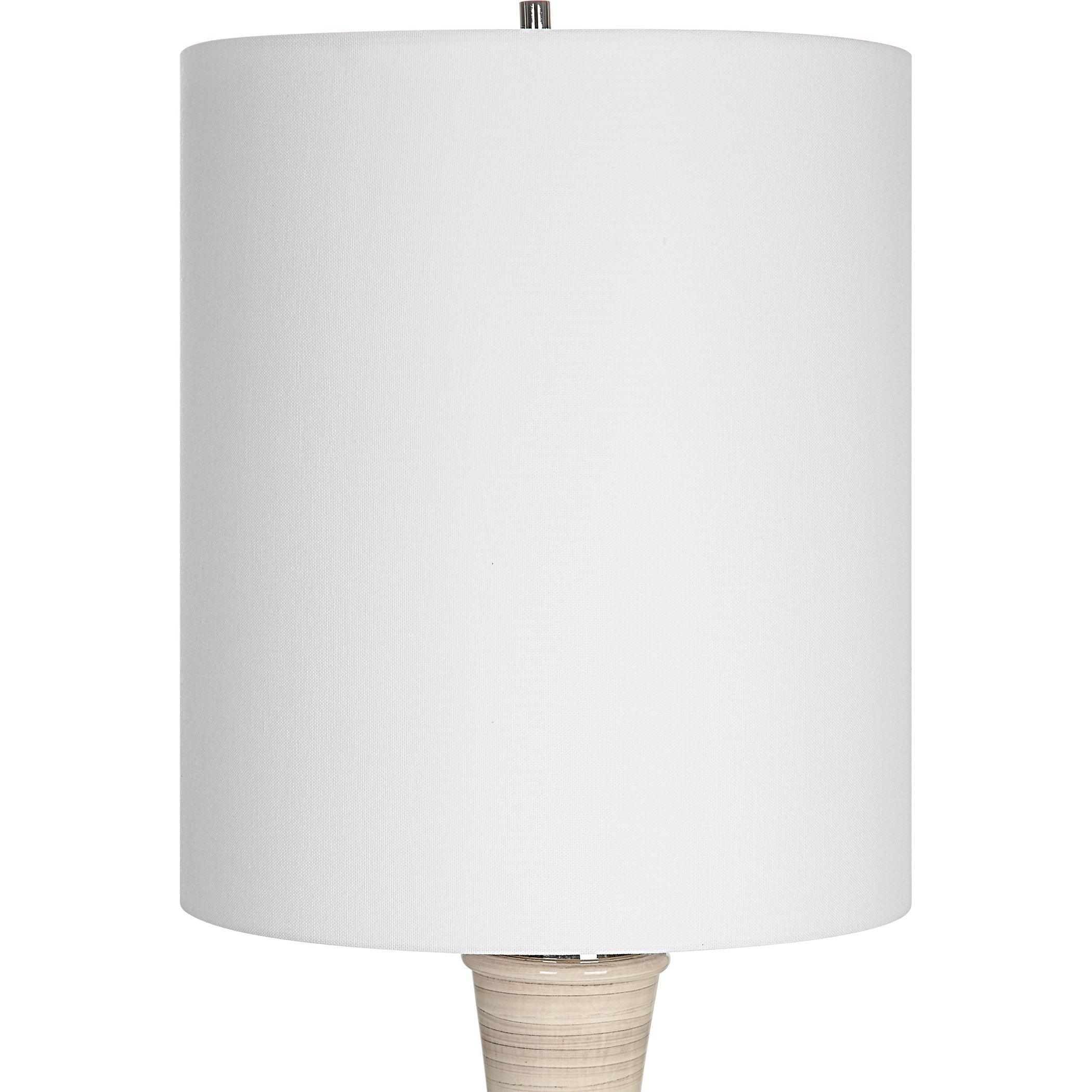 CHALICE STRIPED TABLE LAMP - Frankwebs