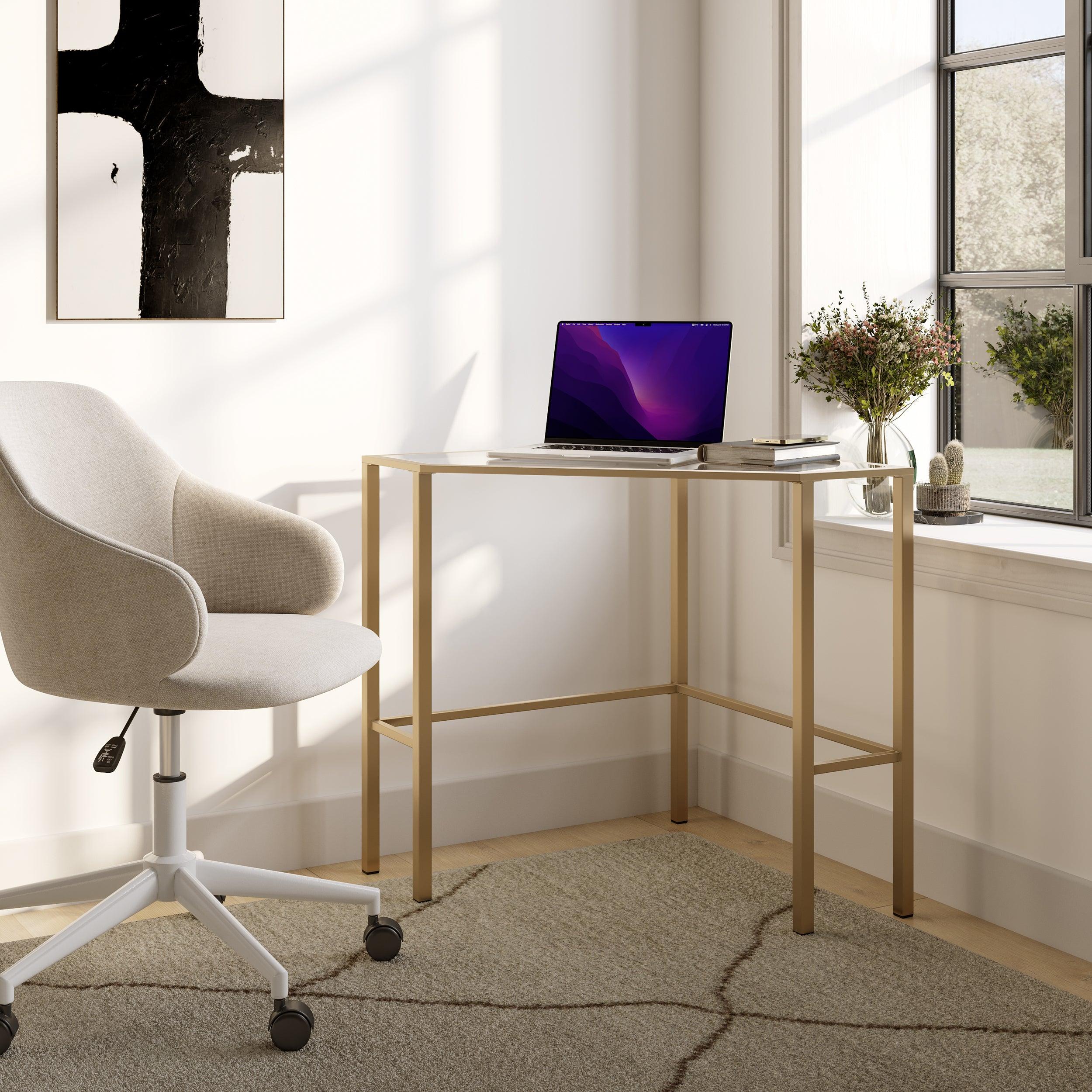 Keaton Corner Writing Desk - Frankwebs