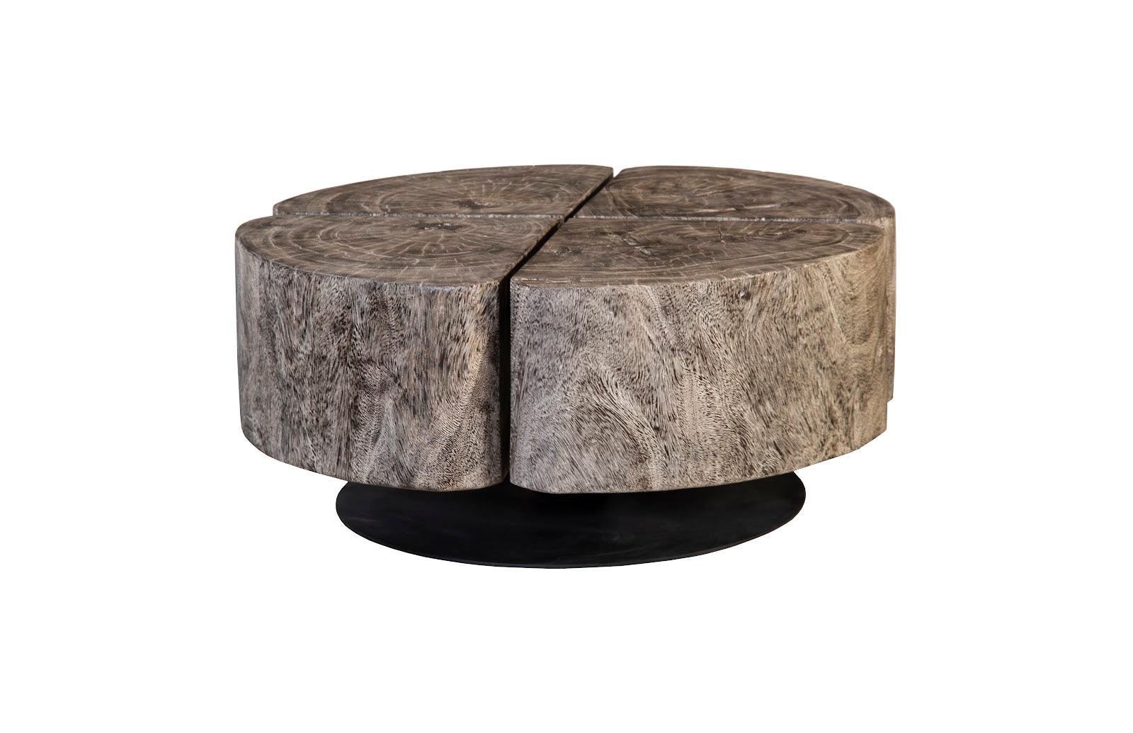 Clover Coffee Table, Gray Stone - Frankwebs