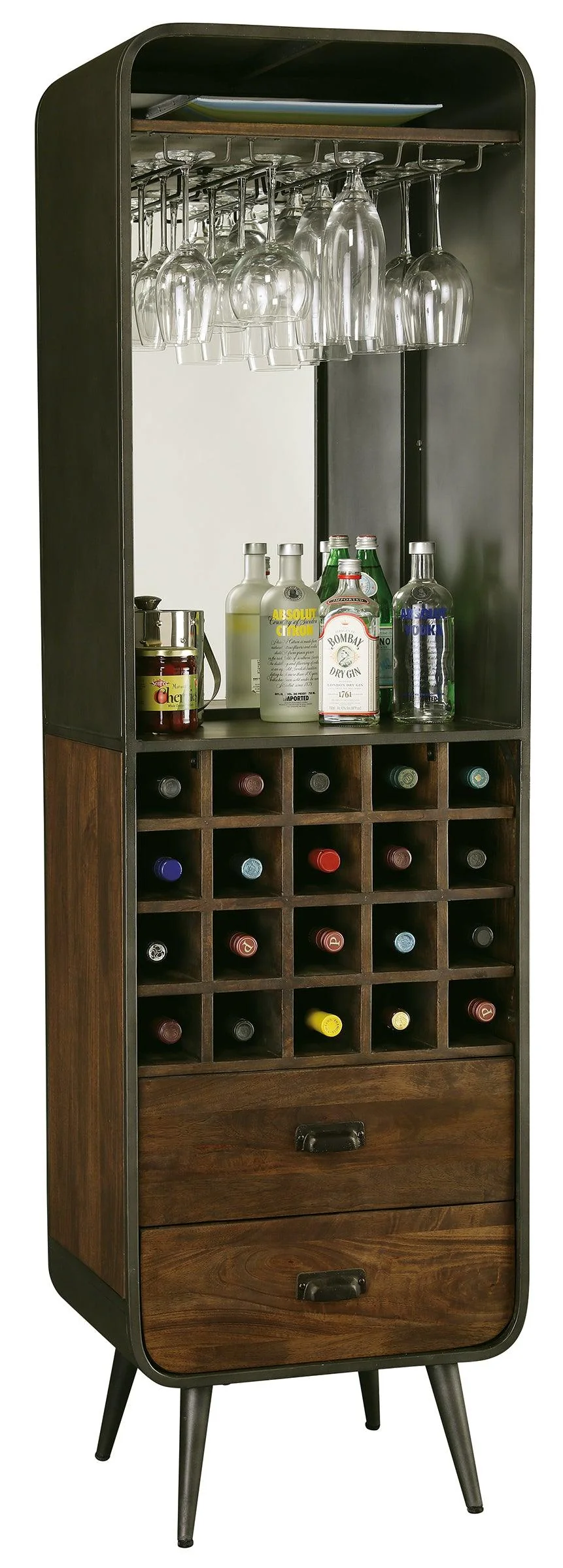 Aged Century Wine & Bar Cabinet - Frankwebs