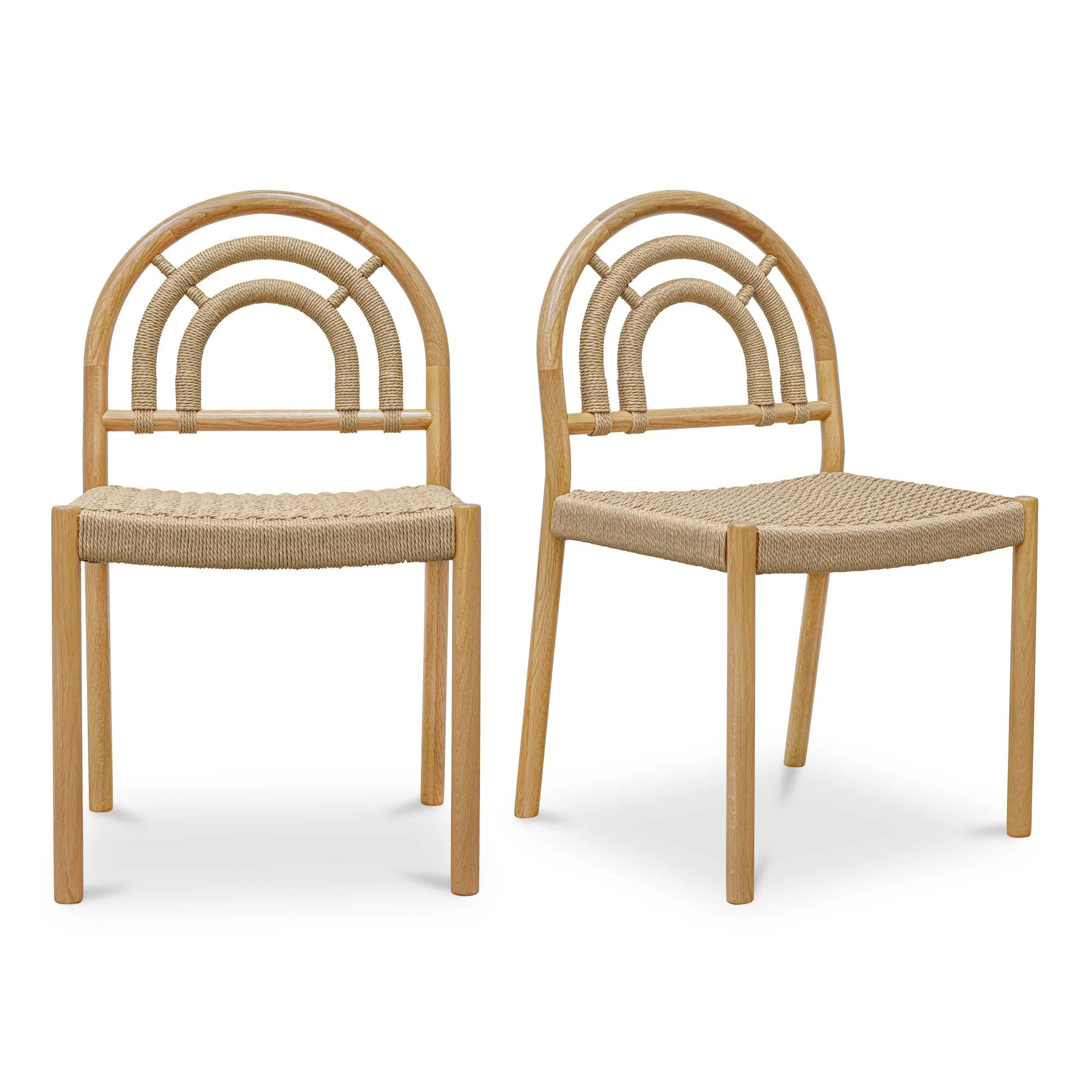 Avery Dining Chair Natural - Set Of Two - Frankwebs