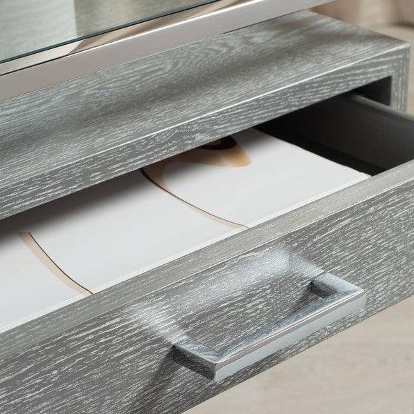 CAELAN GLASS SIDE TABLE - Frankwebs