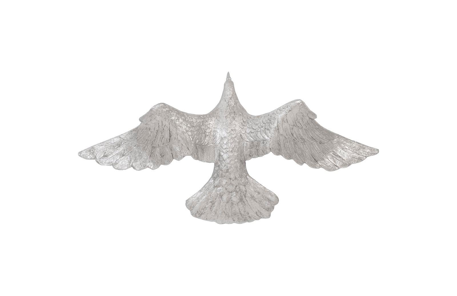 Dove Wall Art, Silver Leaf - Frankwebs