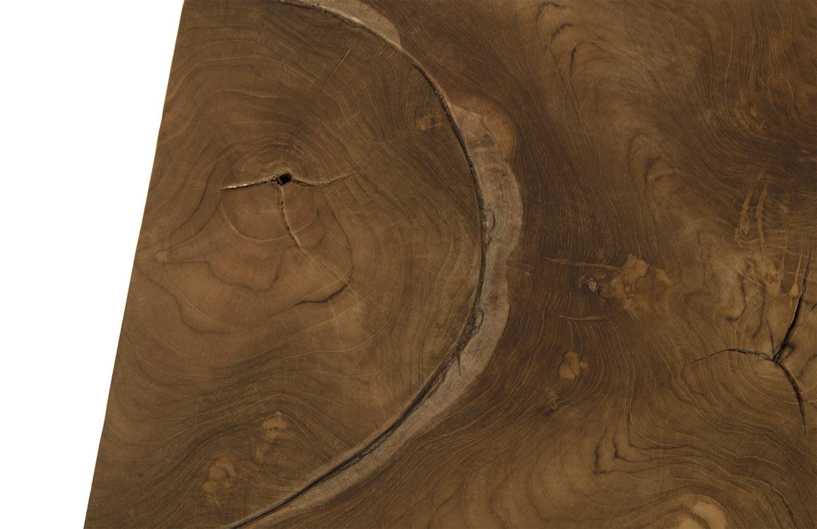 Teak Puzzle Side Table - Frankwebs