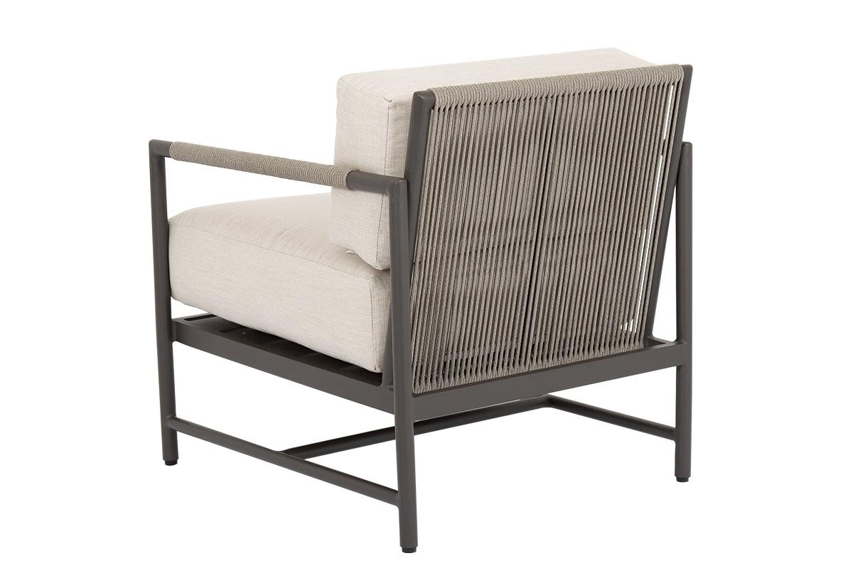 Pietra Club Chair in Echo Ash, No Welt - Frankwebs