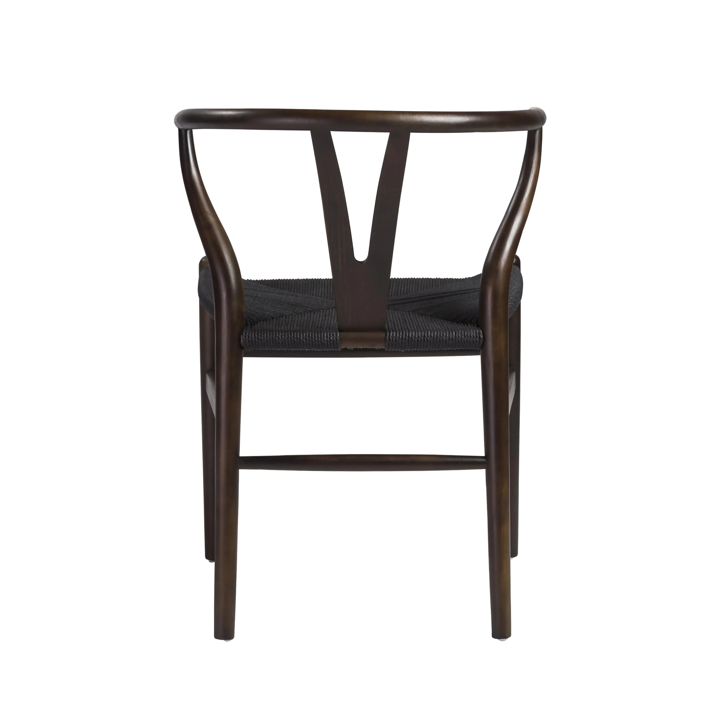 Evelina Side Chair with Stained Framed and Rush Seat - Set of 2 - Frankwebs