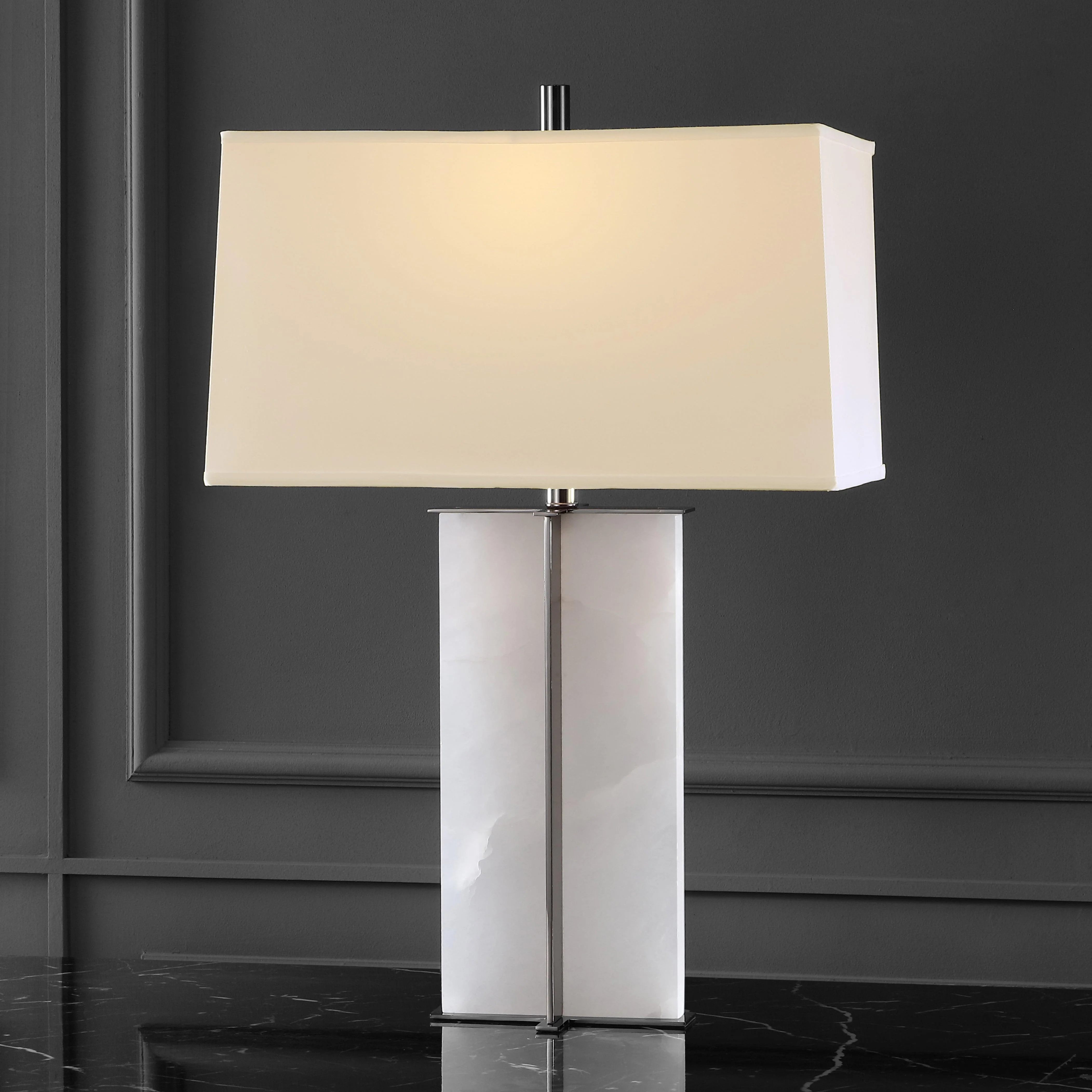 NATALEE MARBLE TABLE LAMP - Frankwebs