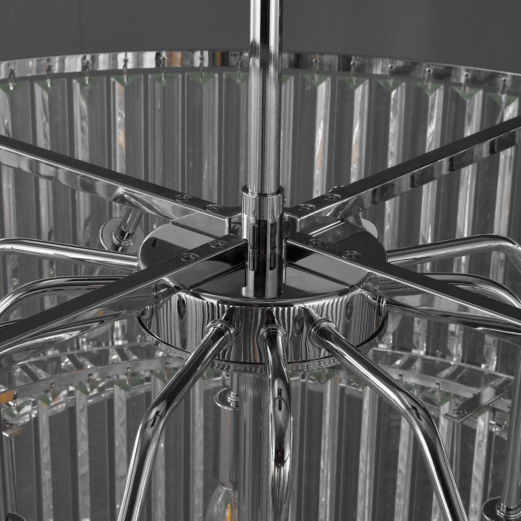 VIVIANN CRYSTAL 2 TIER CHANDELIER - Frankwebs