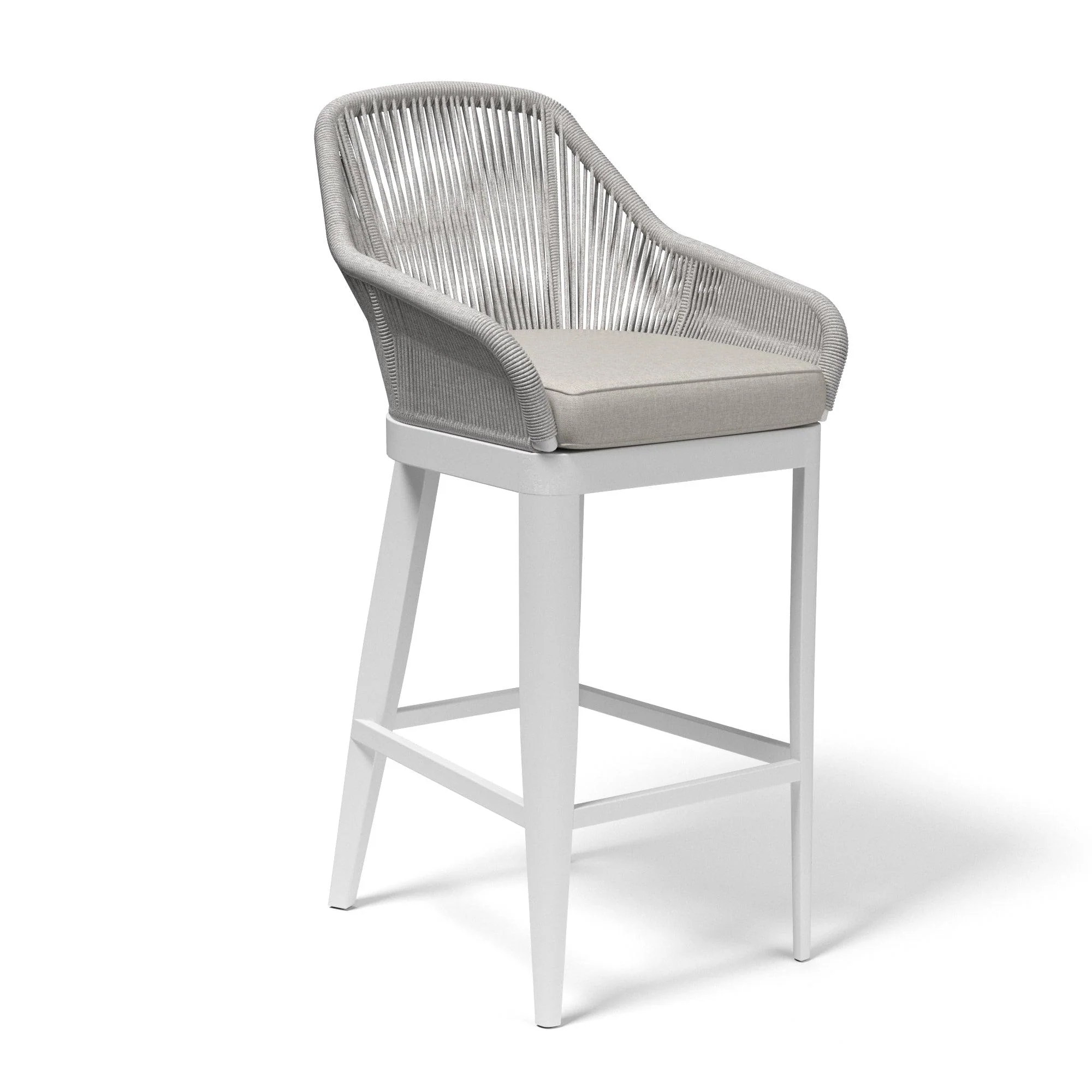 Miami Barstool in Echo Ash w/ Self Welt - Frankwebs
