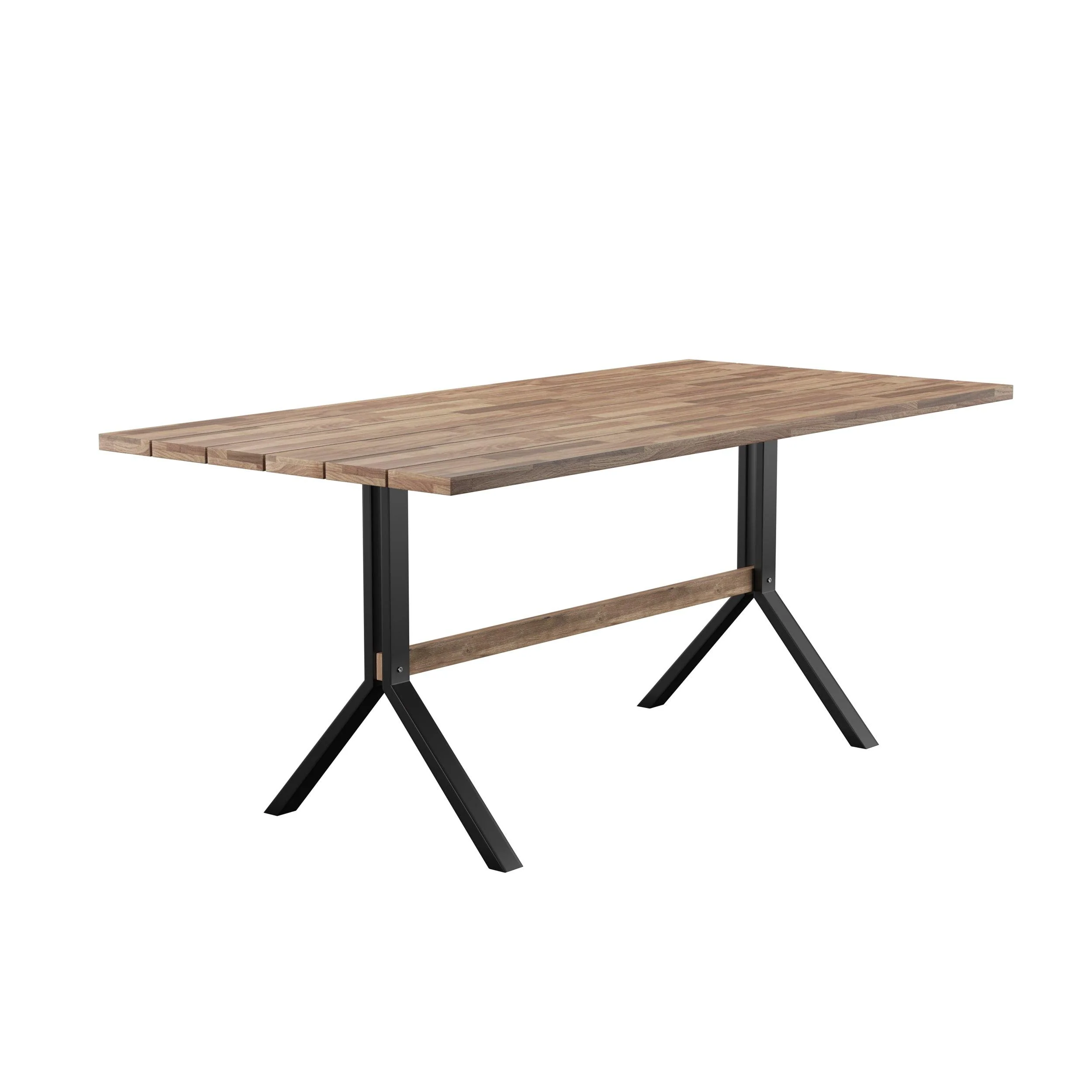 Standlake Slatted Outdoor Dining Table - Frankwebs