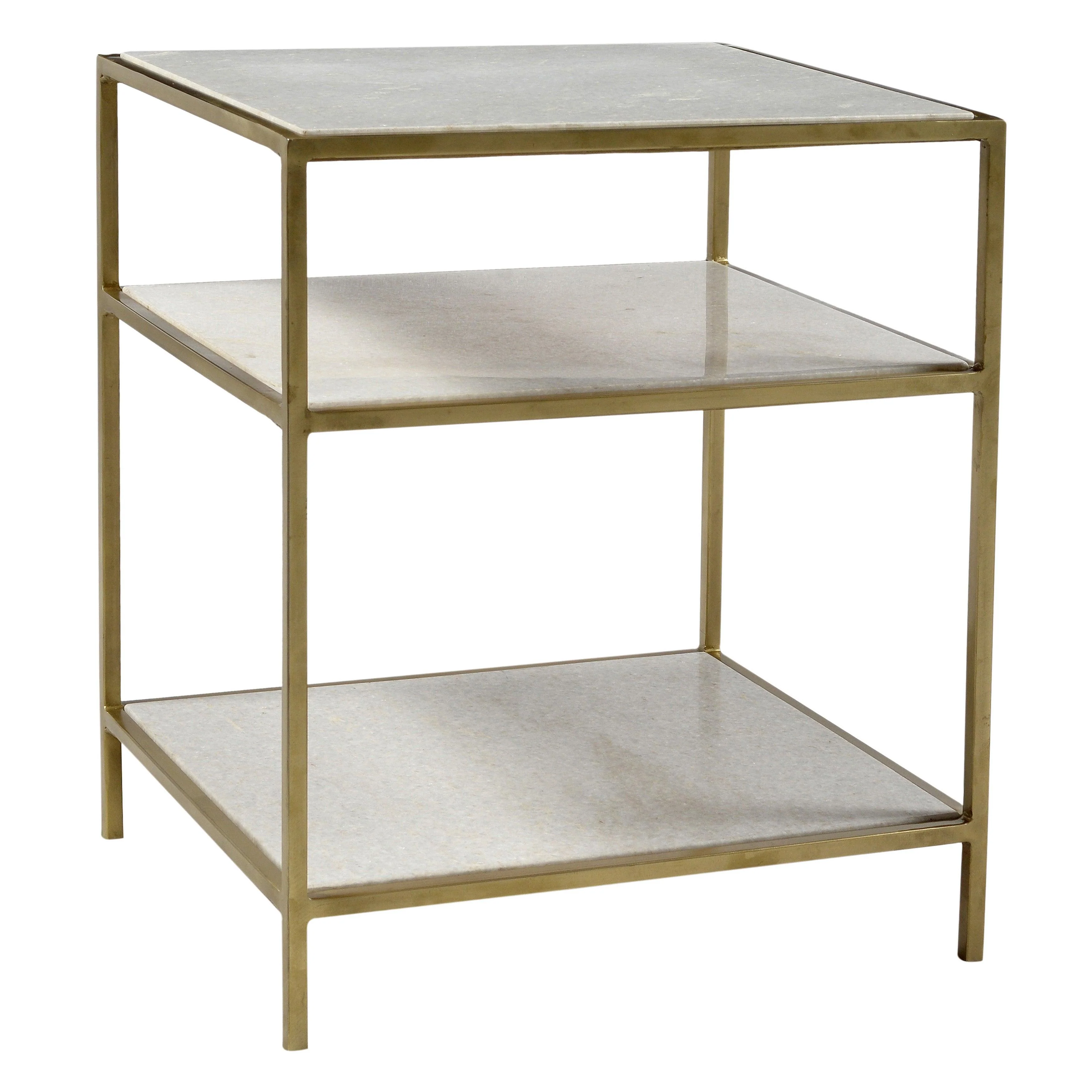 Higgson Side Table Brass - Frankwebs