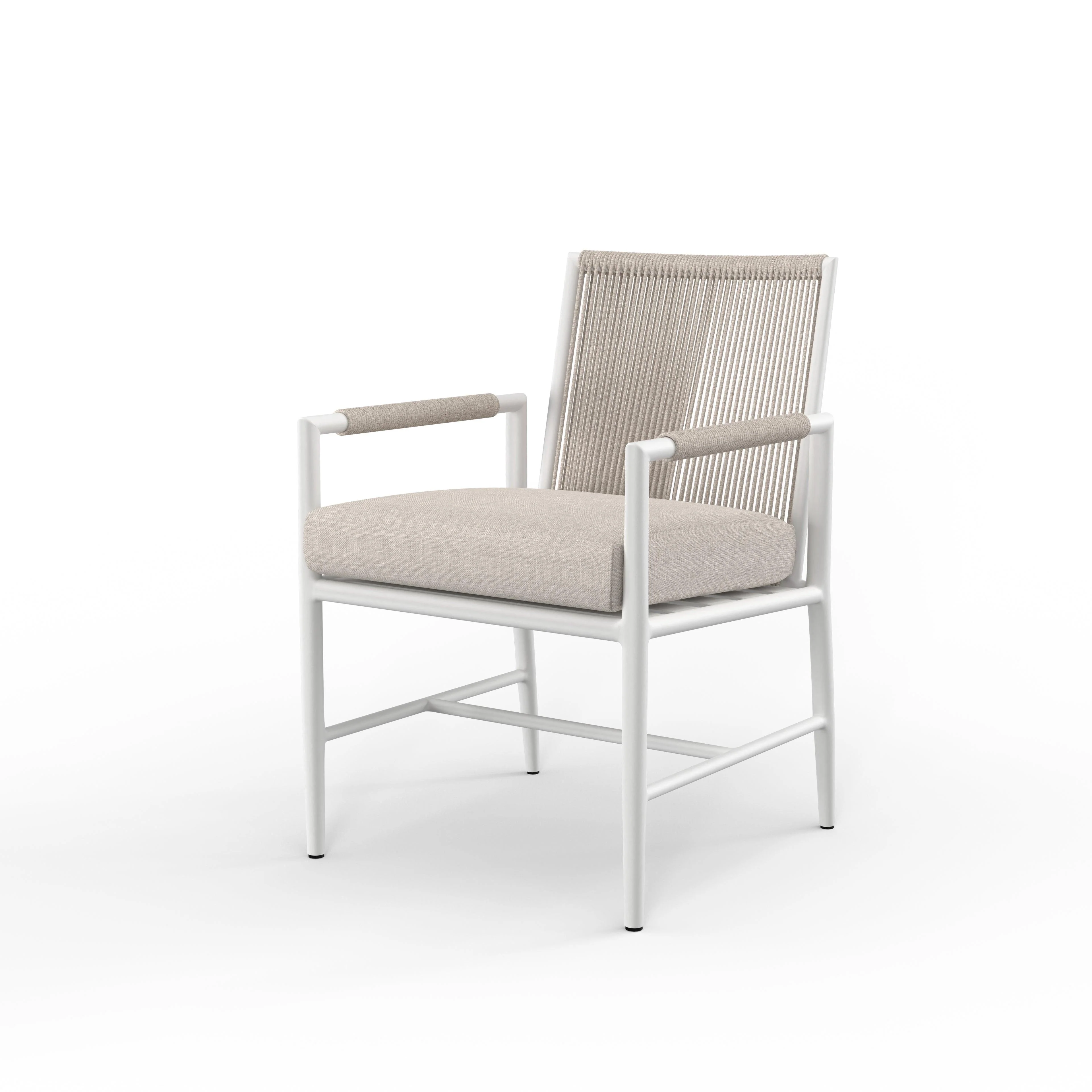 Sabbia Dining Chair in Echo Ash, No Welt - Frankwebs