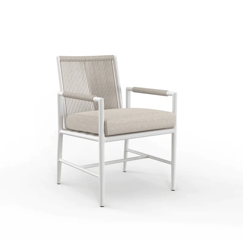 Sabbia Dining Chair in Echo Ash, No Welt - Frankwebs