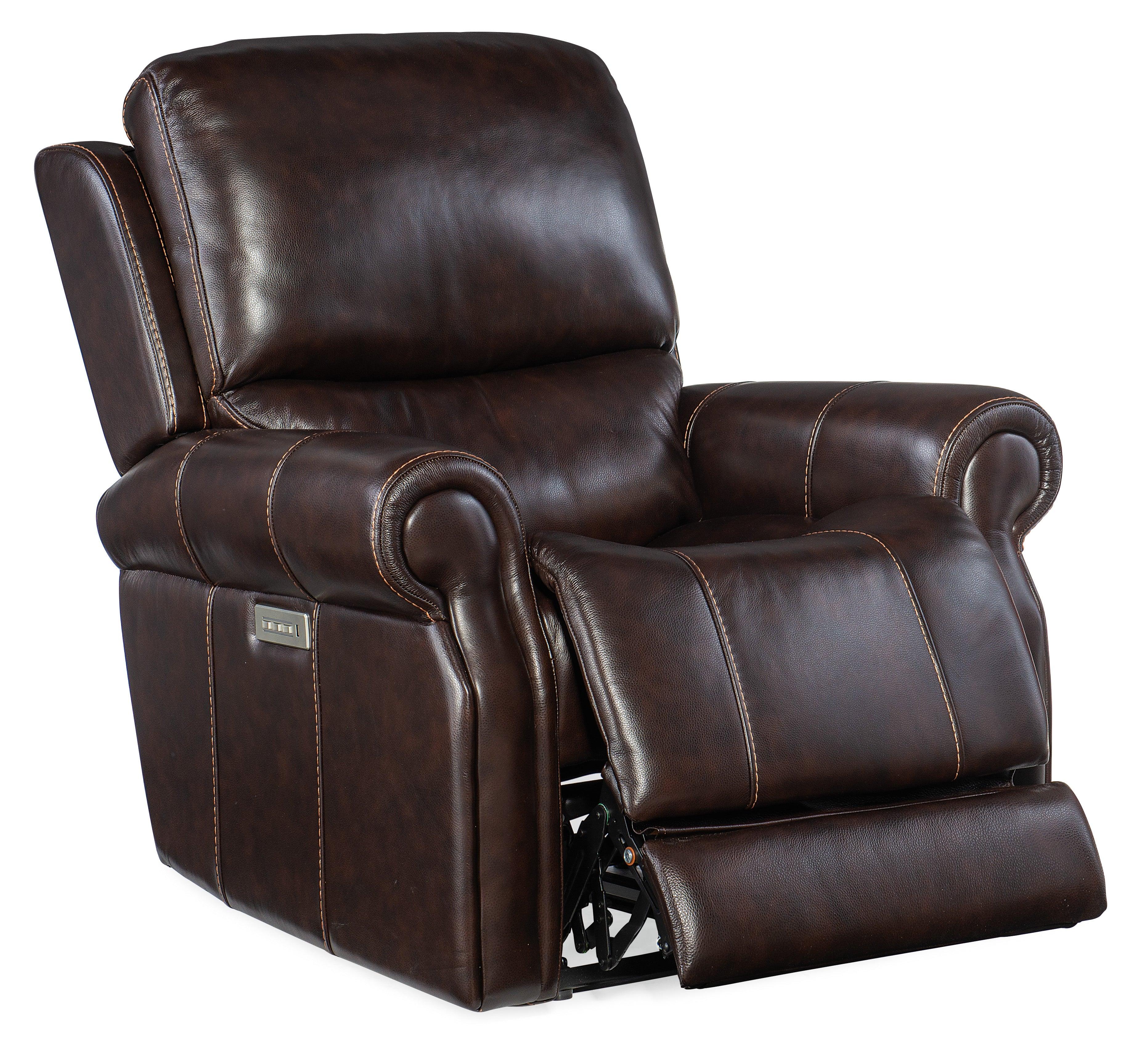 Eisley Power Recliner with Power Headrest and Lumbar - Frankwebs