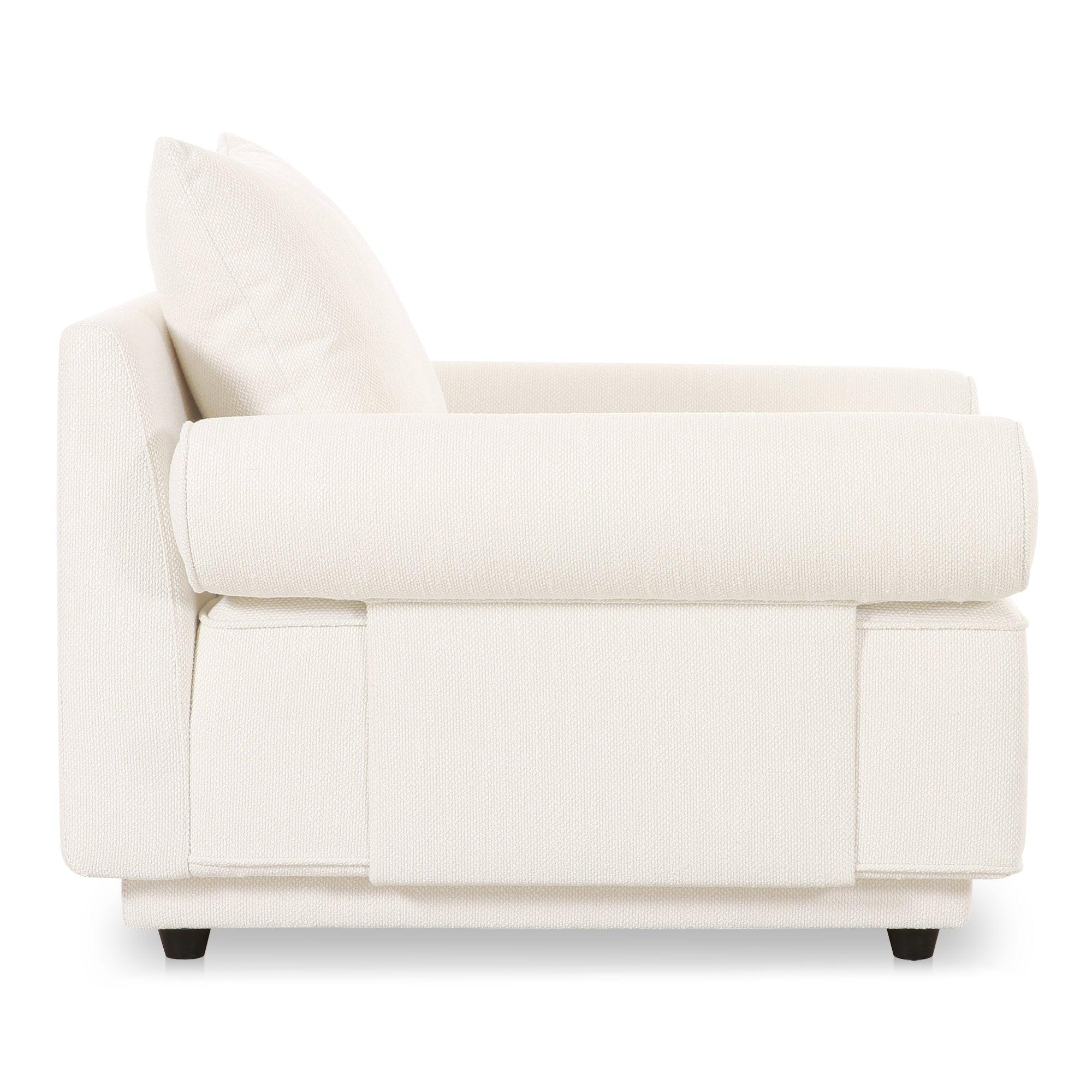 Rosello Arm Chair White - Frankwebs