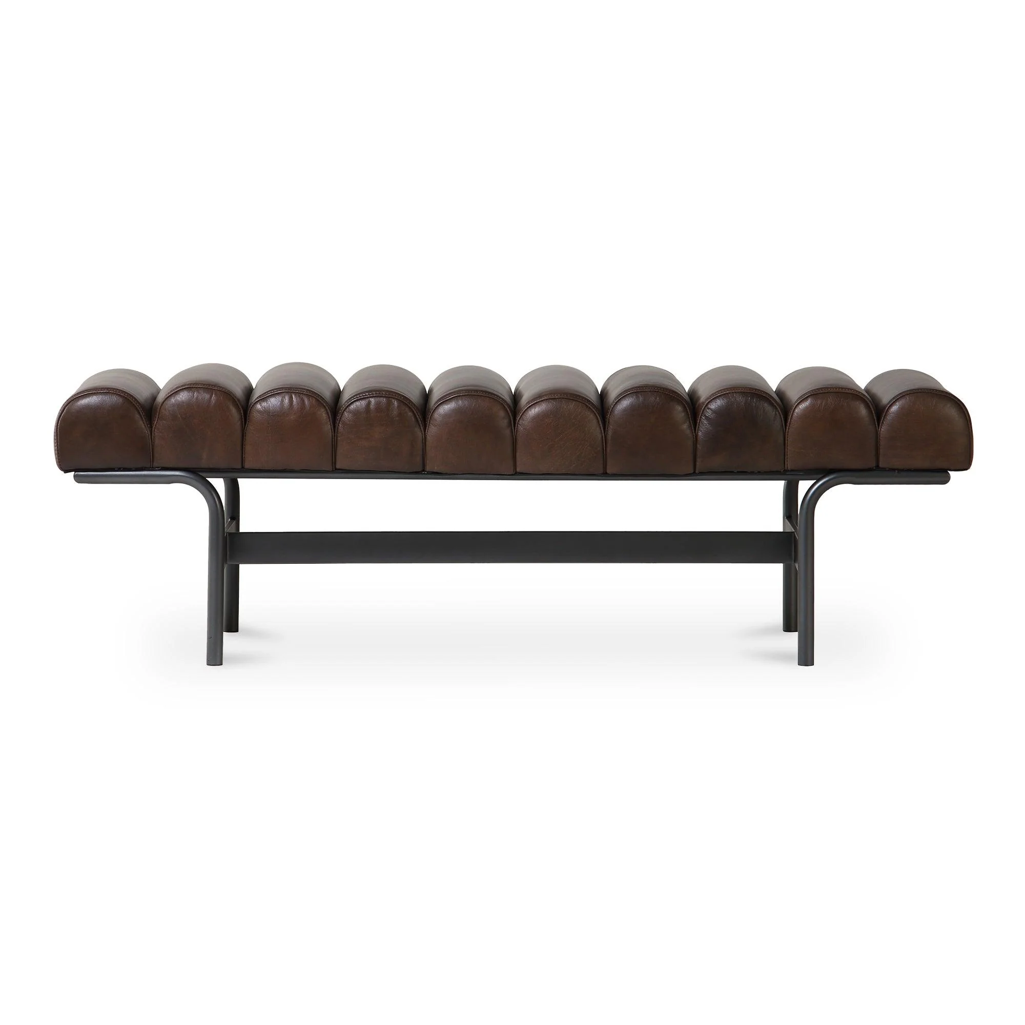 Harrison Bench Dark Brown - Frankwebs