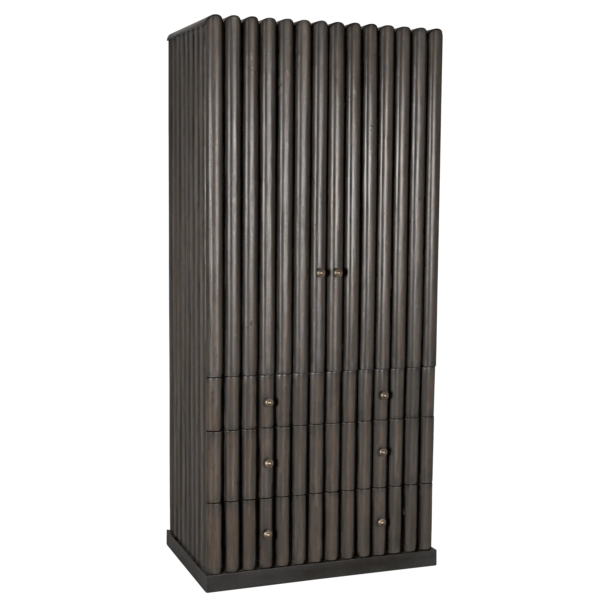 Amunet Hutch, Pale Rubbed with Light Brown Trim - Frankwebs