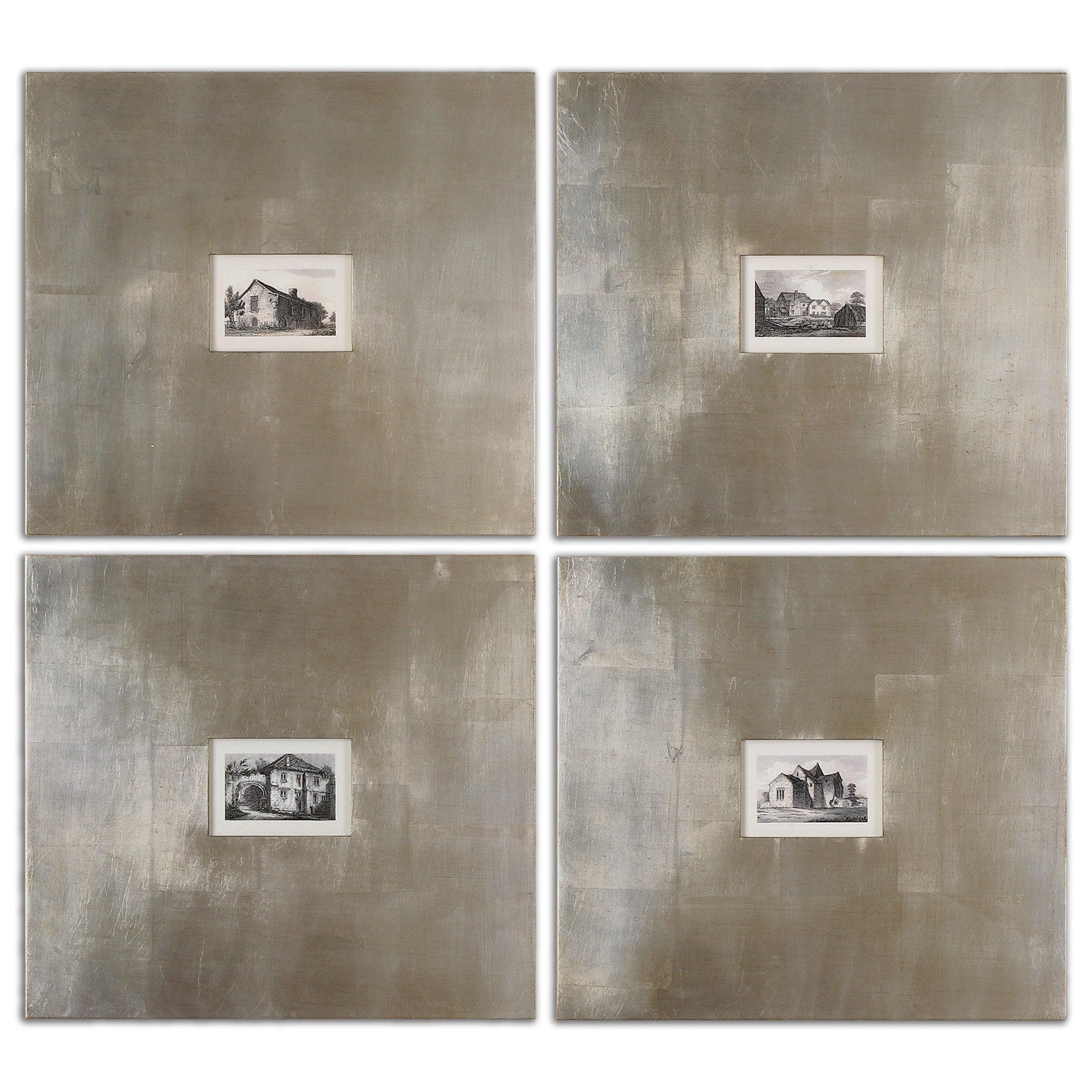 Historical Buildings Framed Art Set/4 - Frankwebs