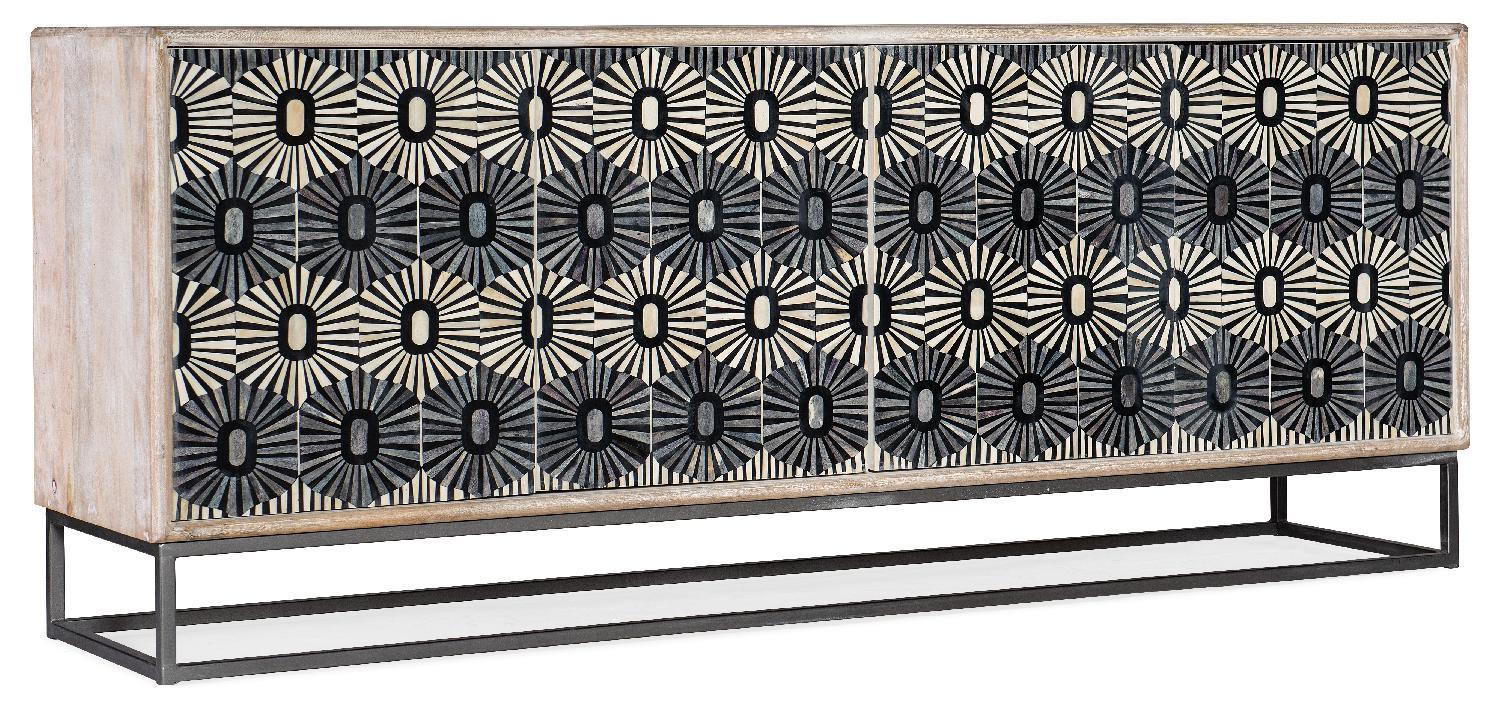 Melange Whitmore Four Door Credenza - Frankwebs
