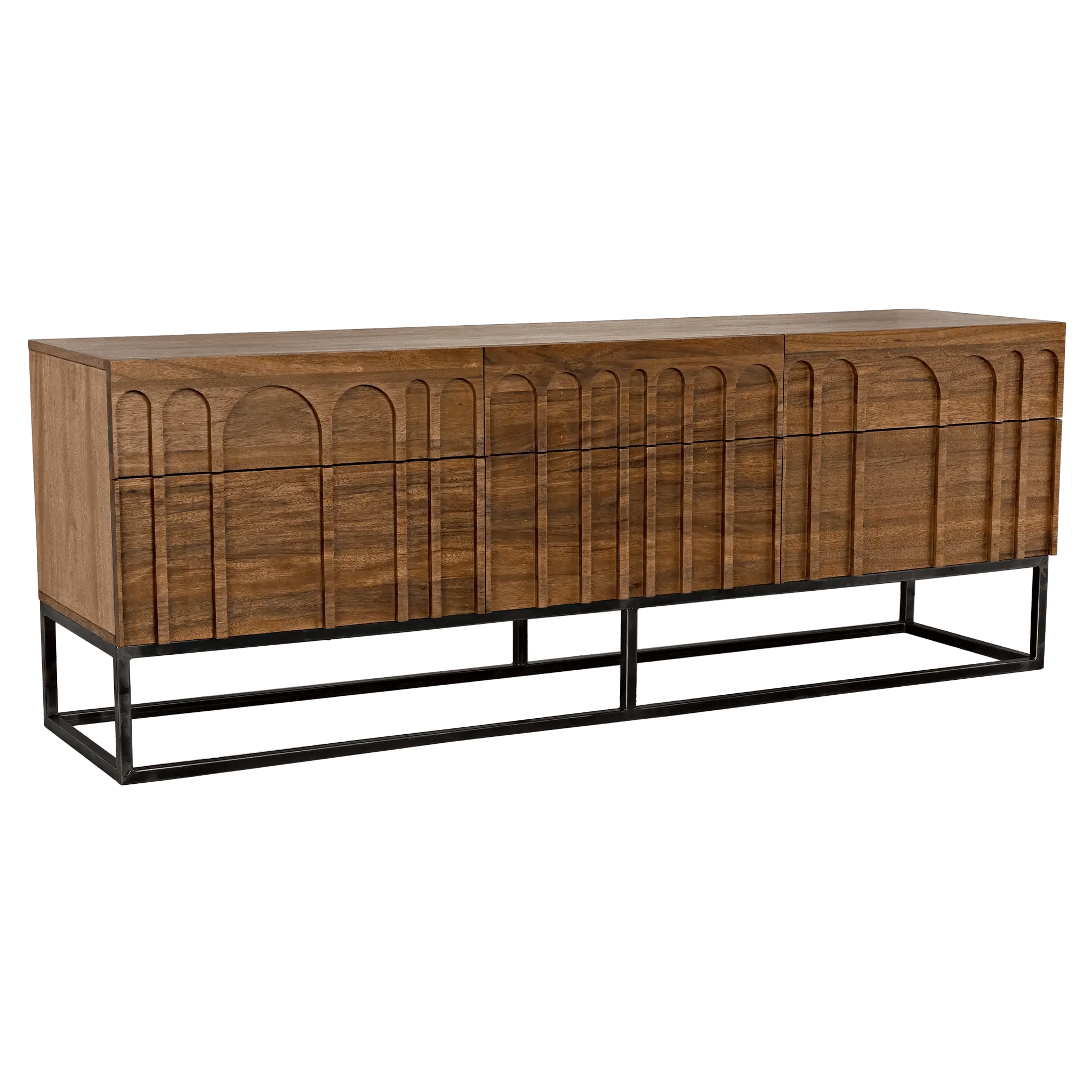 Casanova Sideboard, Dark Walnut - Frankwebs
