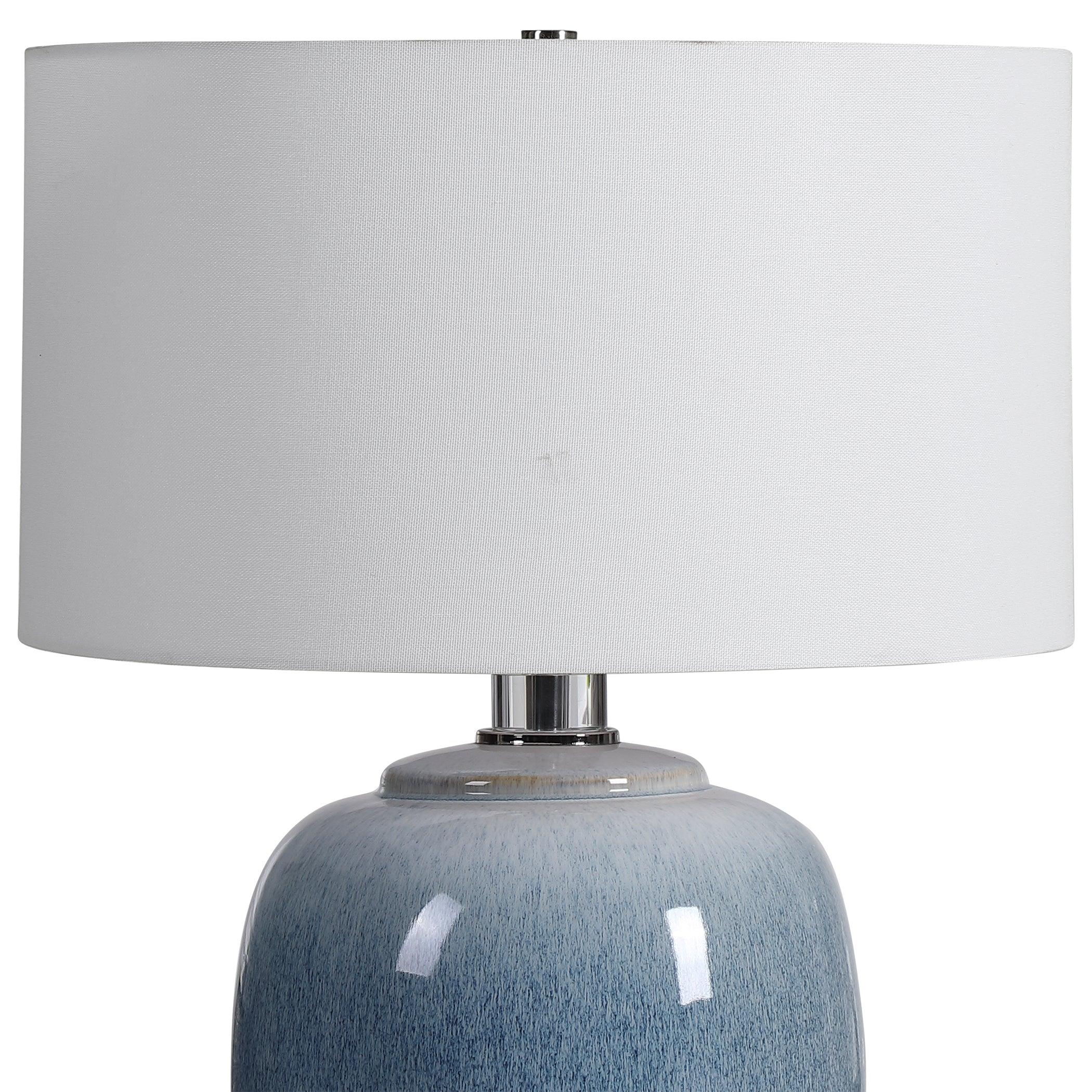 BLUE WATERS CERAMIC TABLE LAMP - Frankwebs