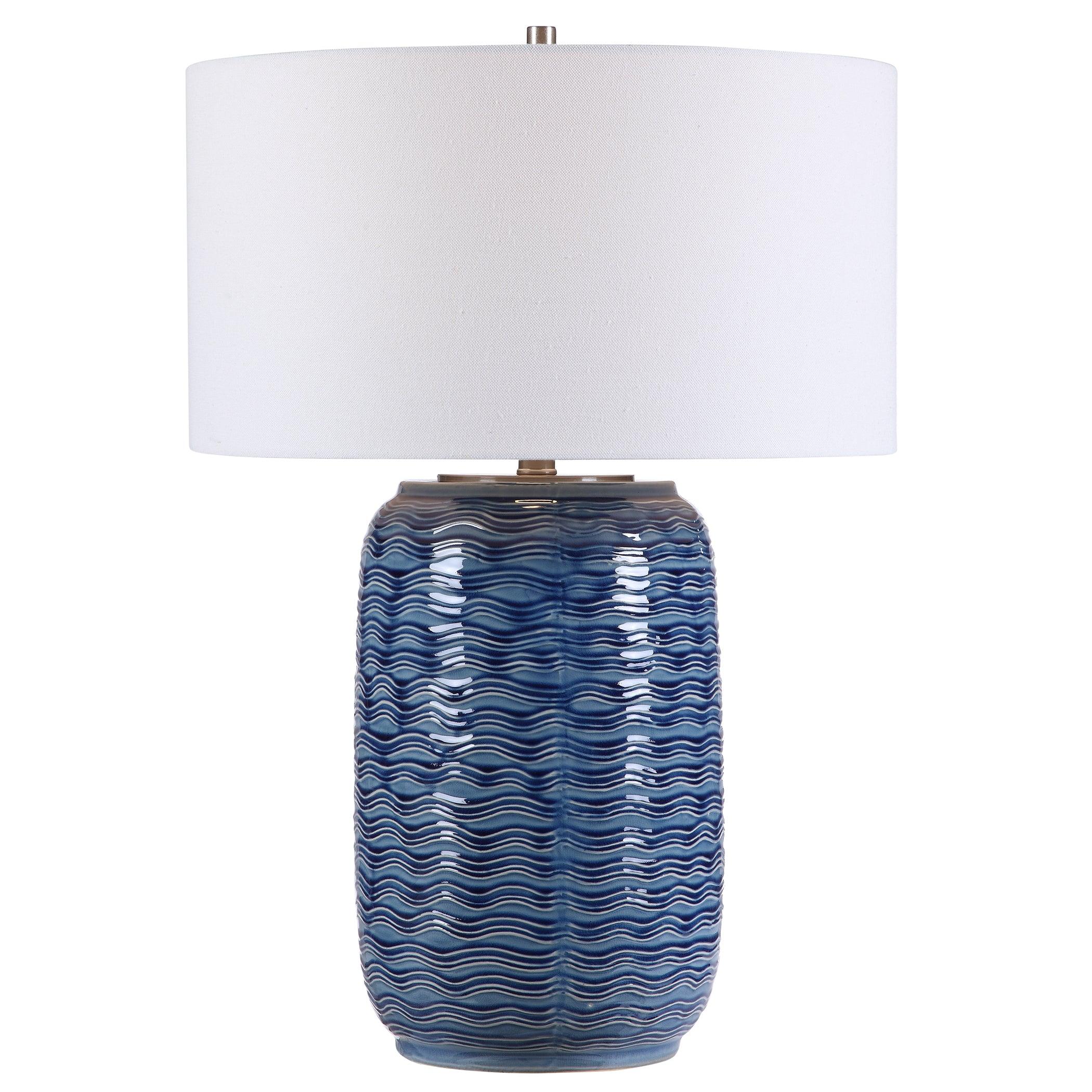 SEDNA BLUE TABLE LAMP - Frankwebs