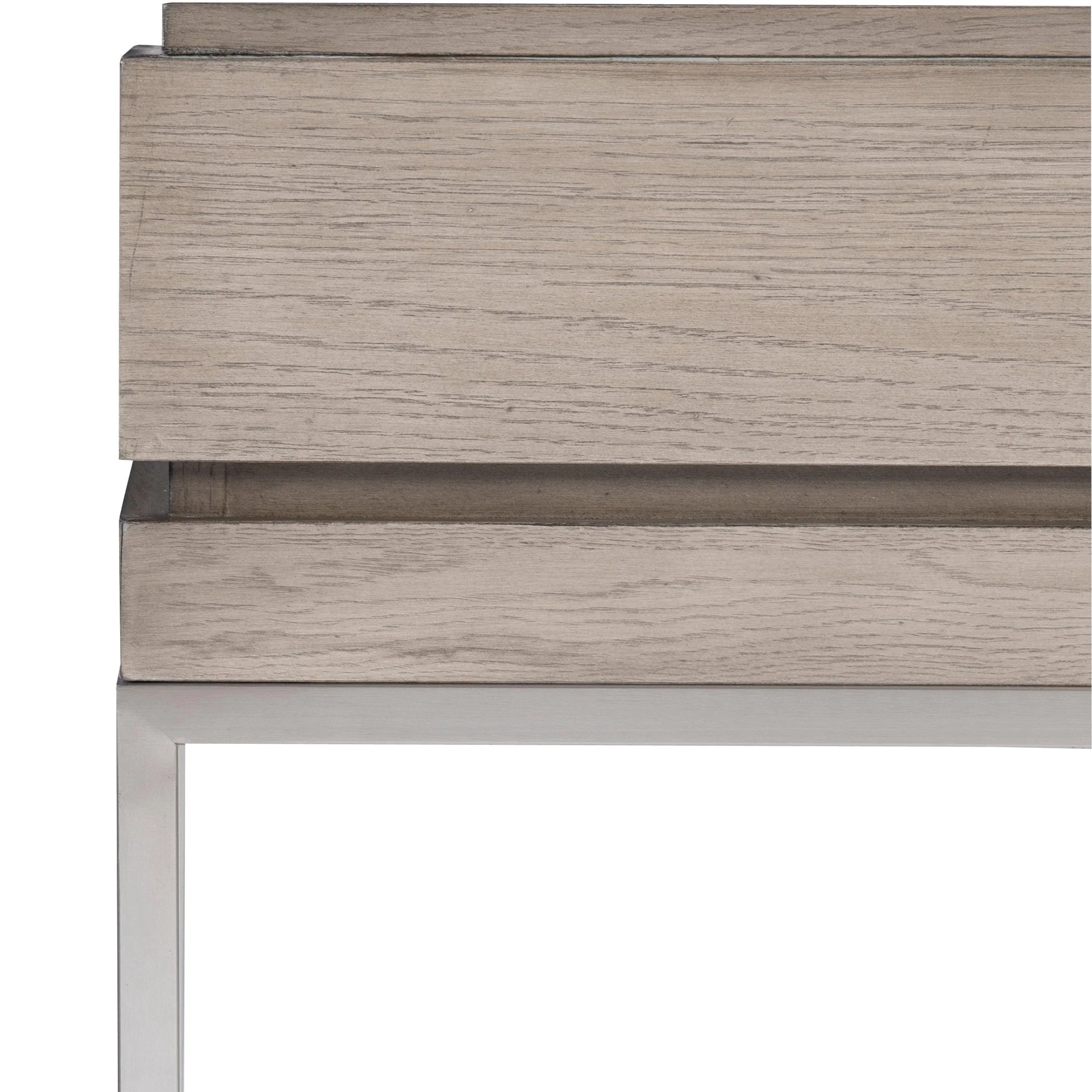 KAMALA GRAY OAK CONSOLE TABLE - Frankwebs