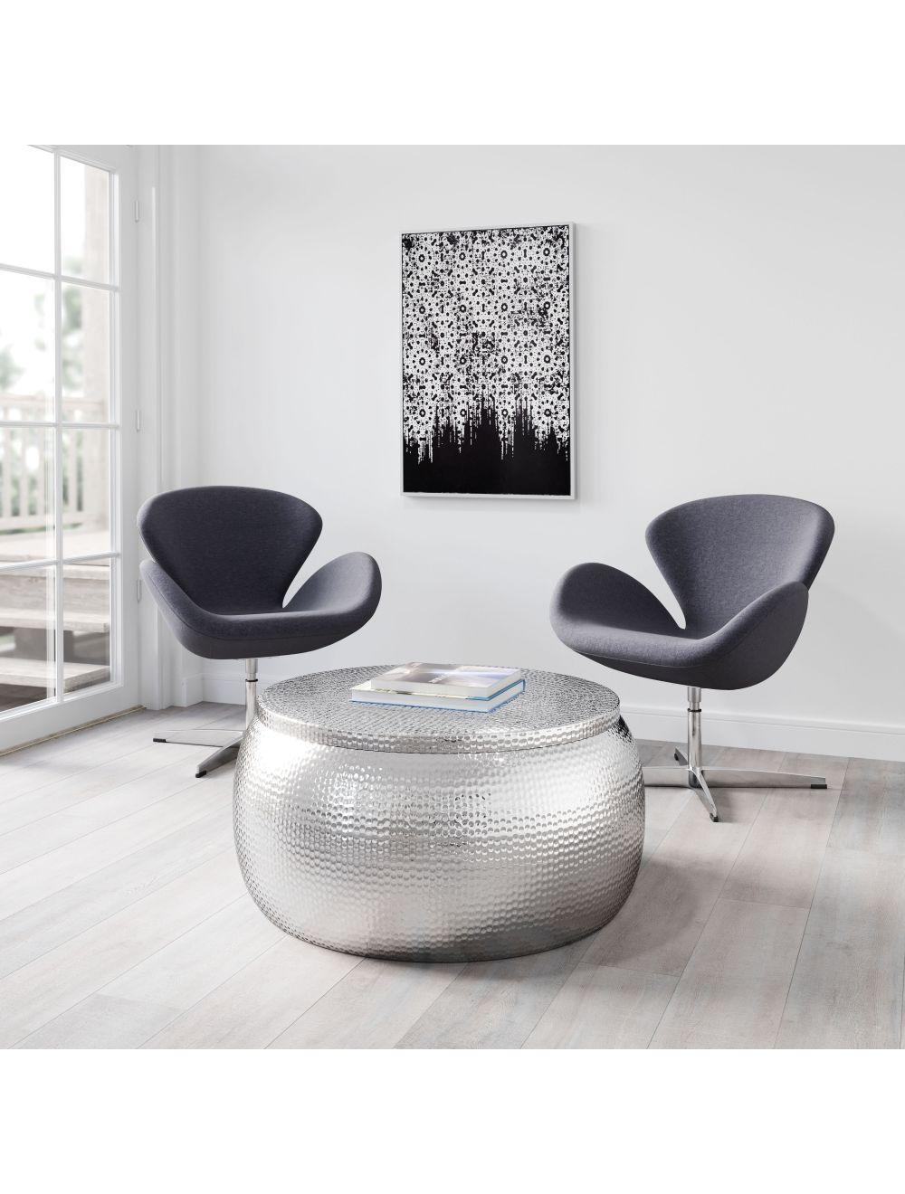 Solo Coffee Table Silver - Frankwebs