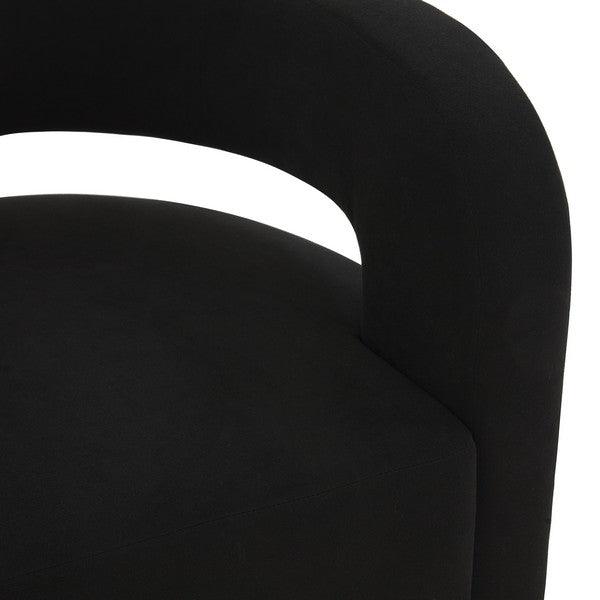 ANISSA BARREL BACK ACCENT CHAIR - Frankwebs