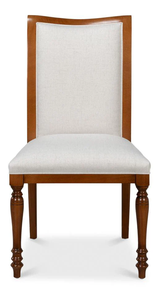 Polk Fabric Side Chair - Brown - Set of 2 - Frankwebs