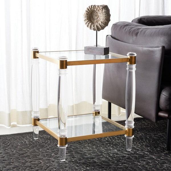 ISABELLE ACRYLIC ACCENT TABLE - Frankwebs