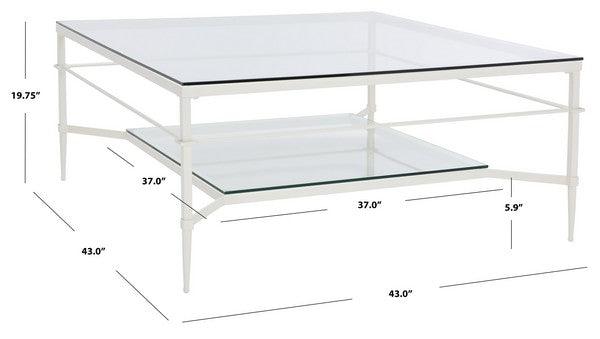 MIEKA GLASS COCKTAIL TABLE - Frankwebs