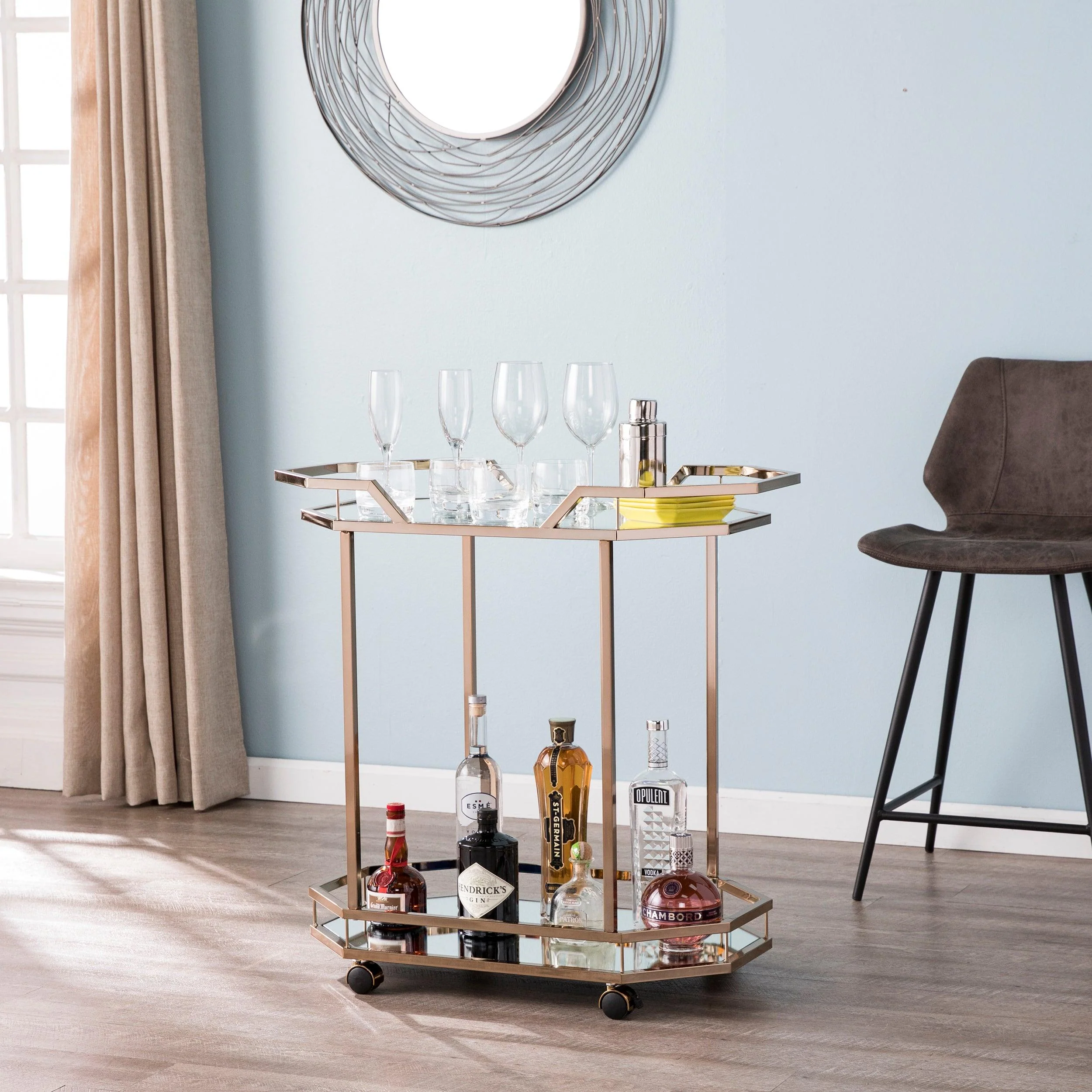 Ari Art Deco Bar Cart - Frankwebs
