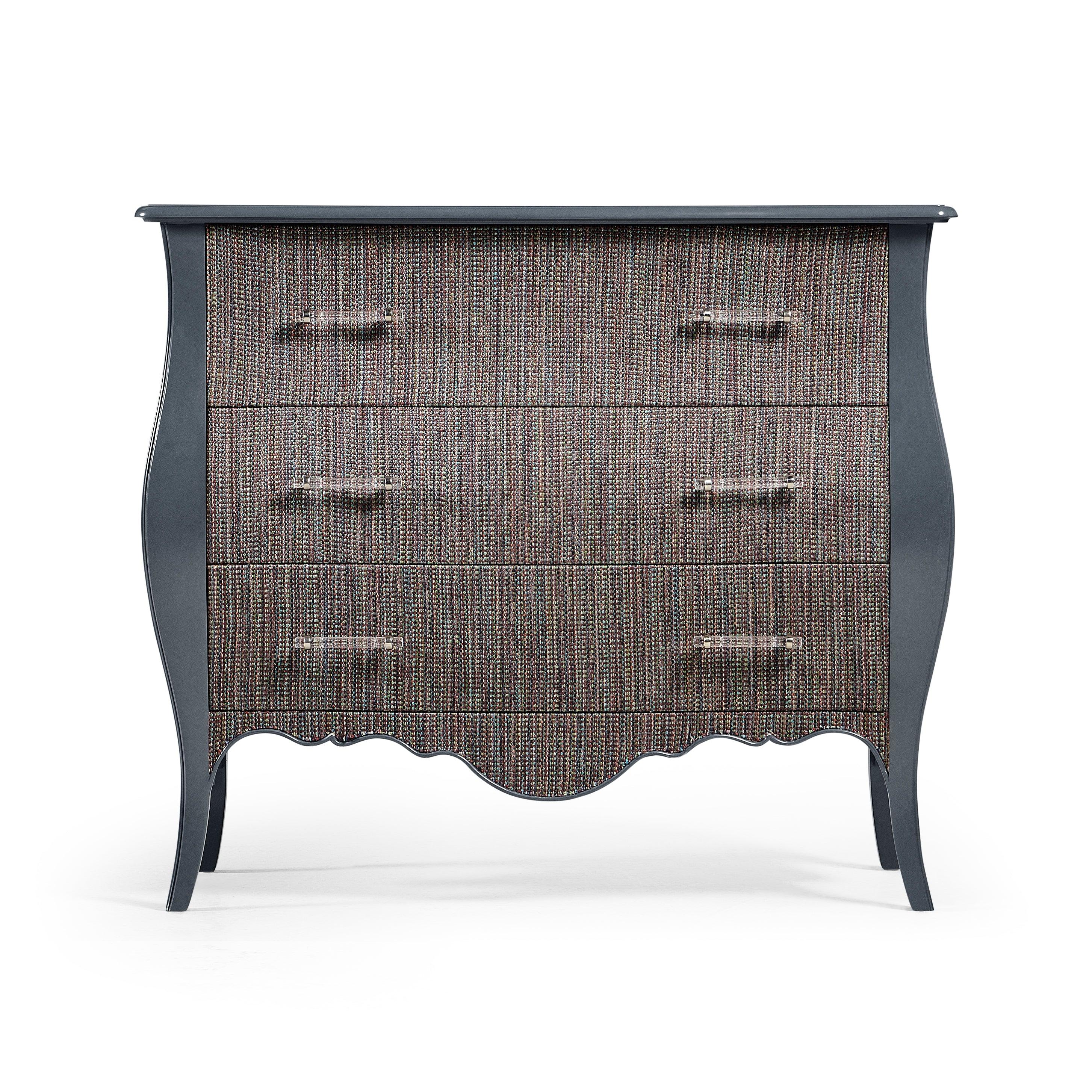 Reimagined Excitation Linen Bombe Chest - Frankwebs
