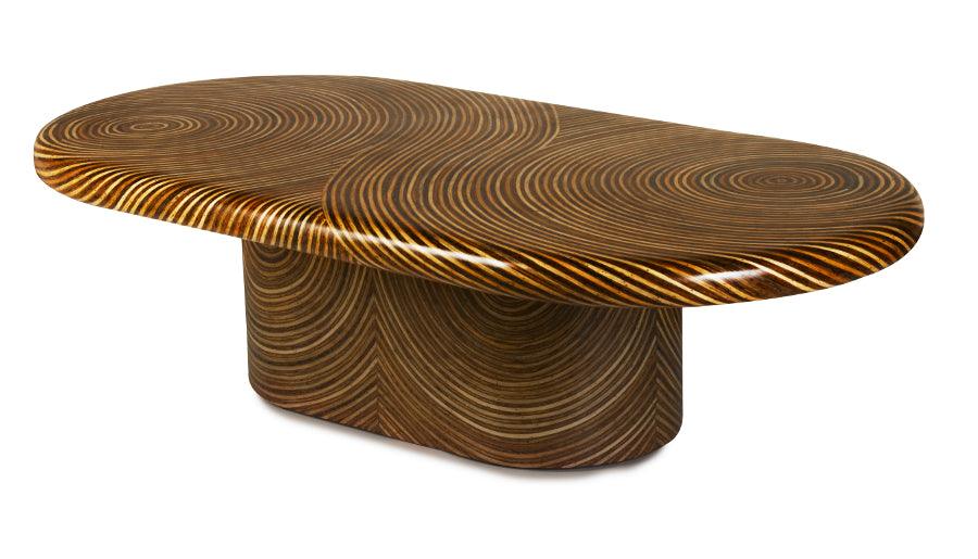 Showtime Ribbon Cocktail Table, Oval - Frankwebs